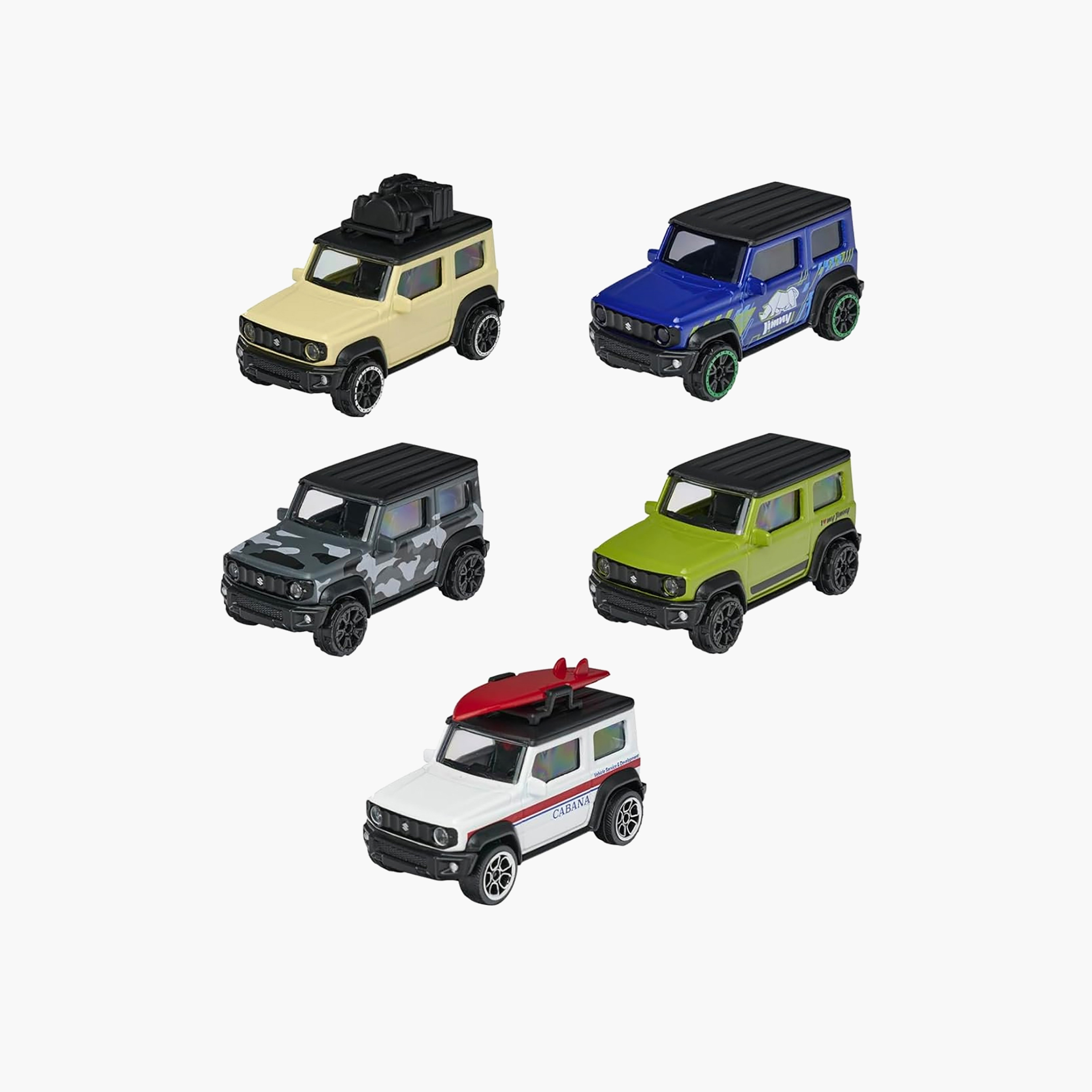 مجموعة هدايا سوزوكي جيمني من ماجوريت، 5 قطع-toys-playvehicles-diecastcars-image-1