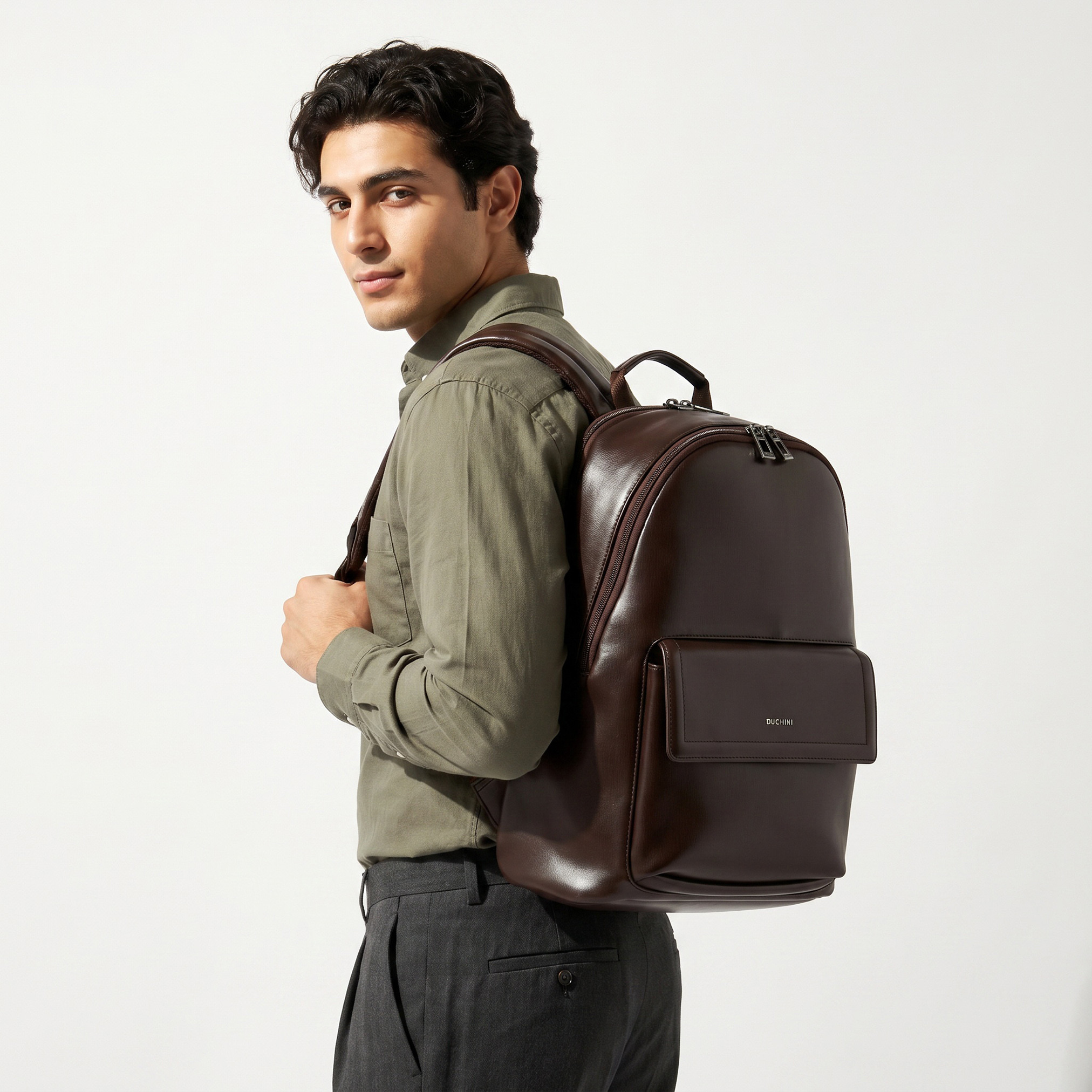 شنطة ظهر بقسم للابتوب للرجال من دوتشيني-men-bags-image-2