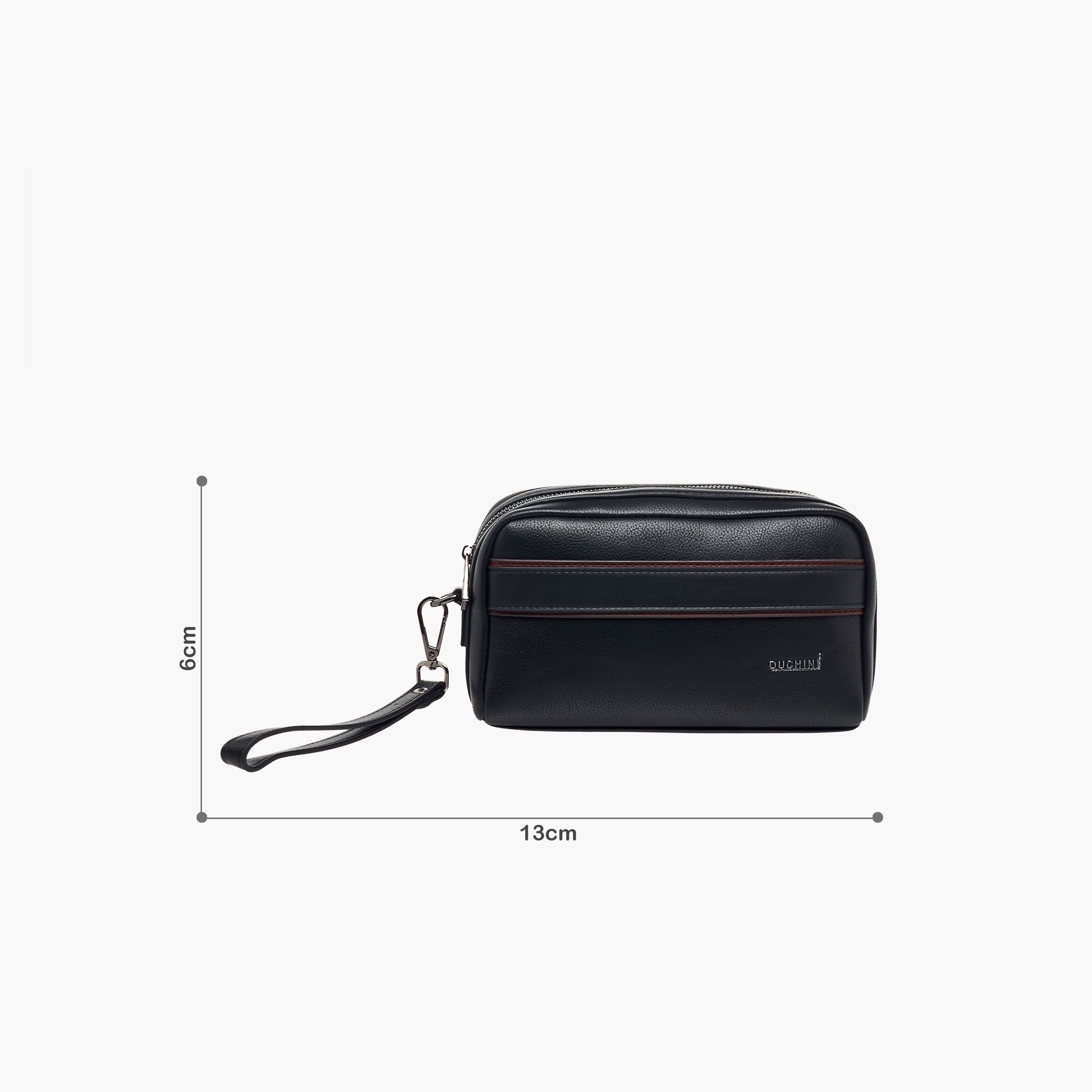 Duchini Men Zip Closure Pouch-men-bags-image-2