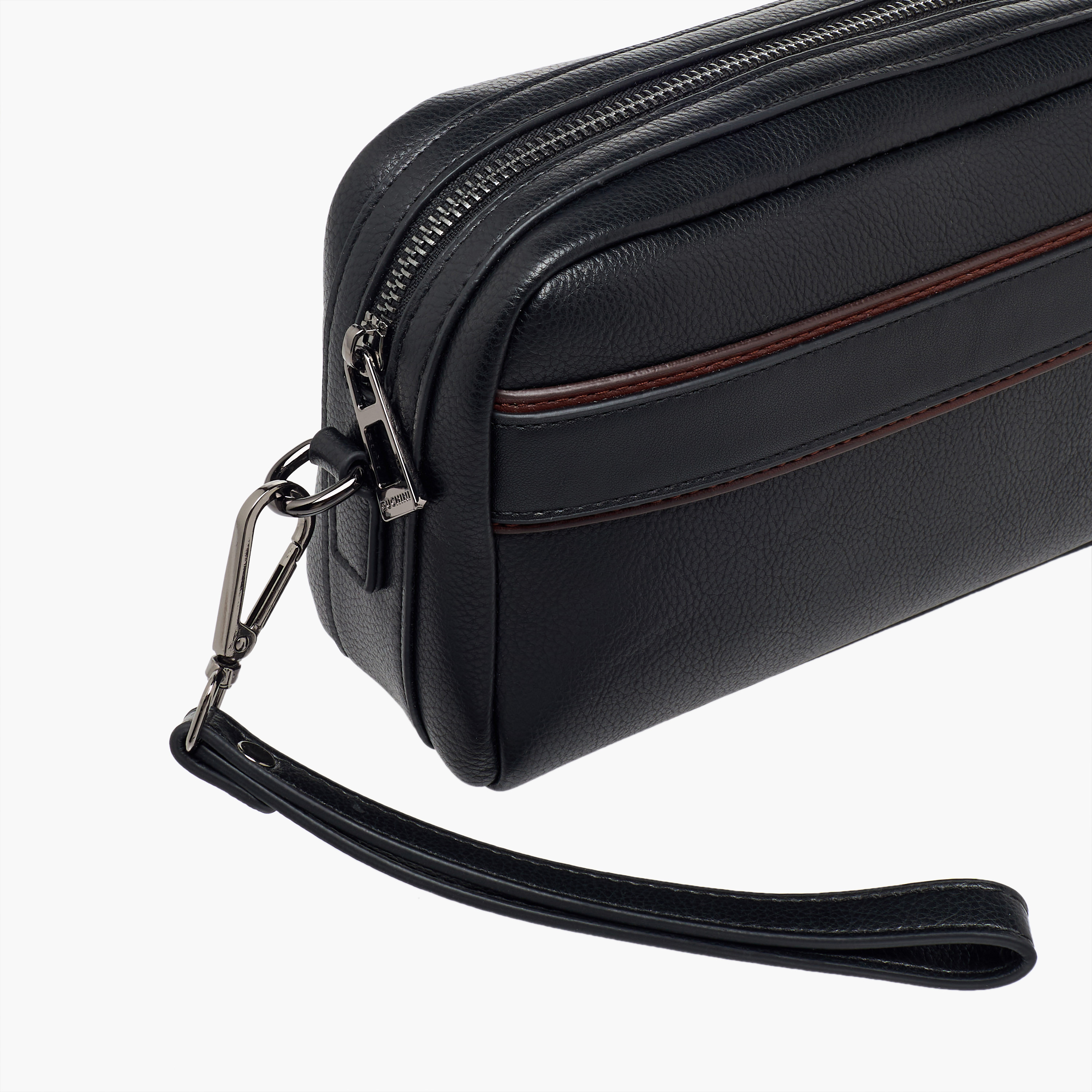 Duchini Men Zip Closure Pouch-men-bags-image-4