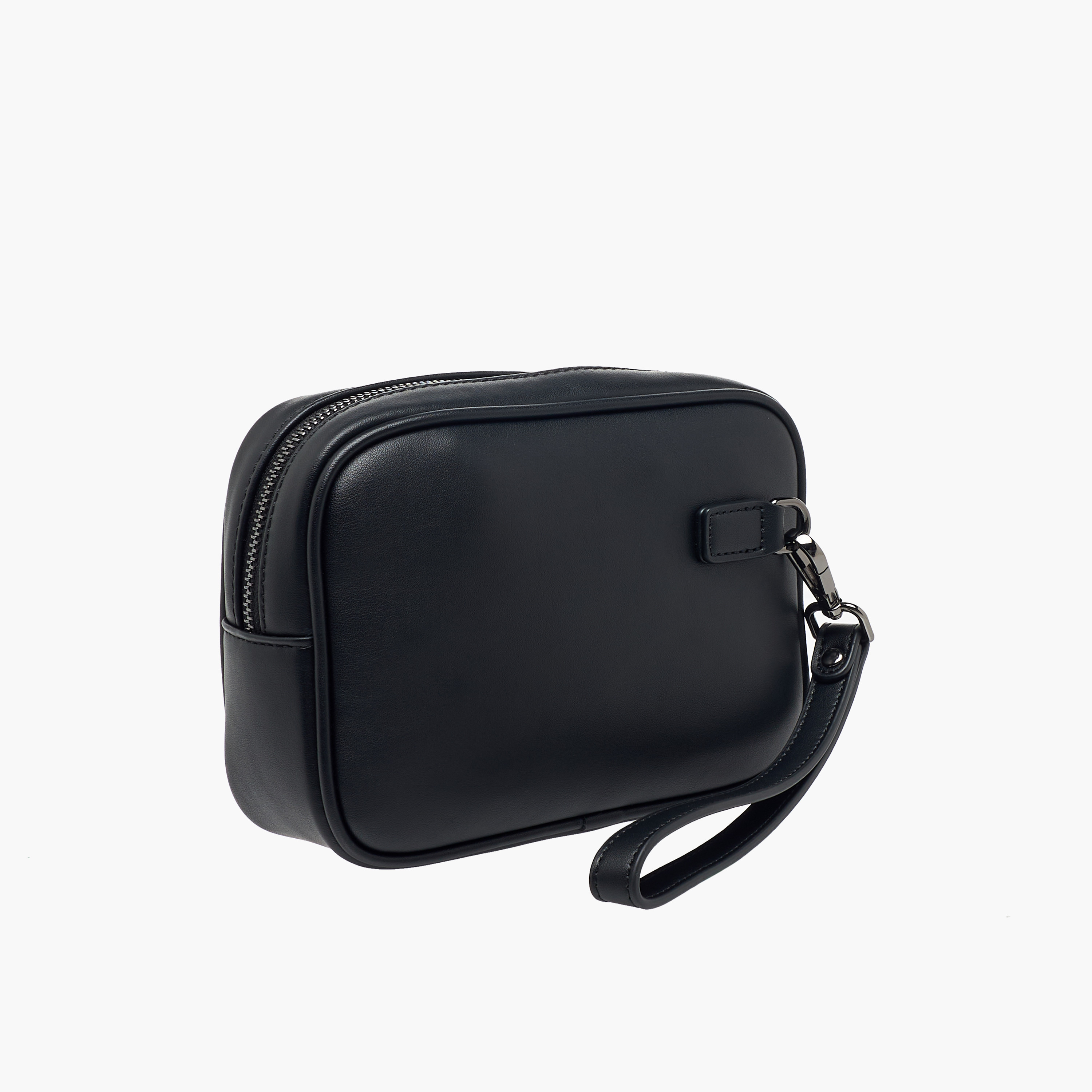 Duchini Men Textured Wristlet Pouch Bag-men-bags-image-3