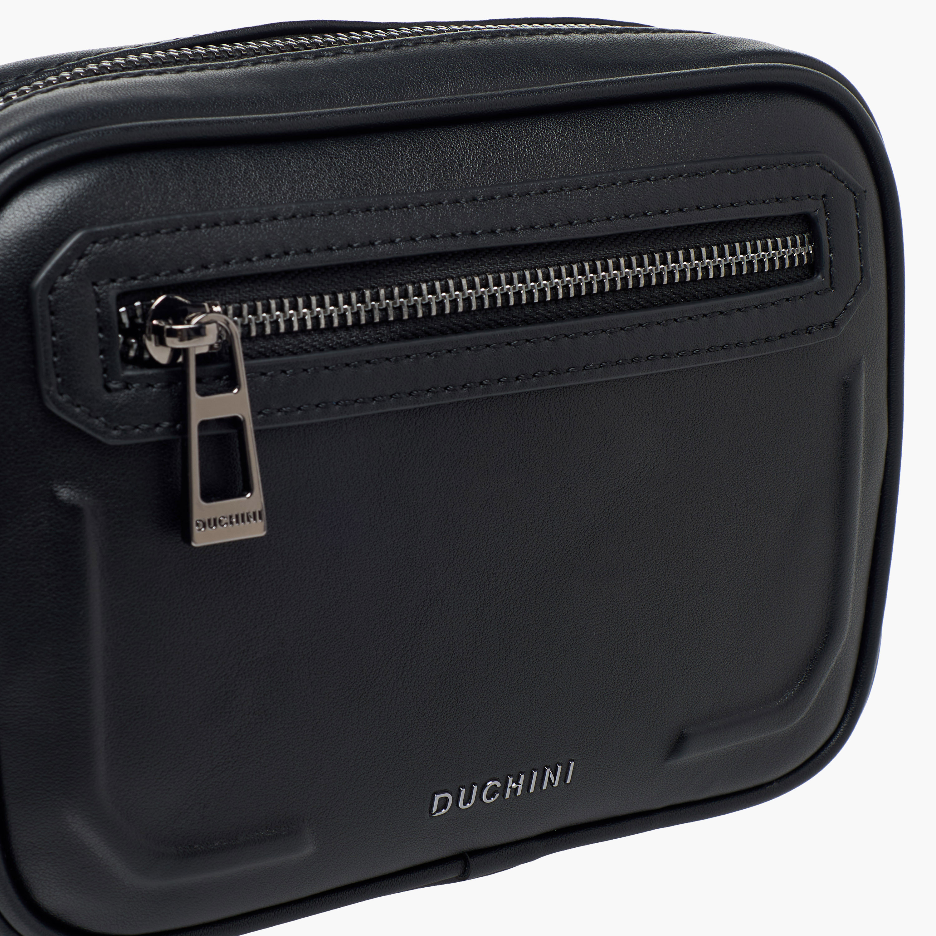 Duchini Men Textured Wristlet Pouch Bag-men-bags-image-4