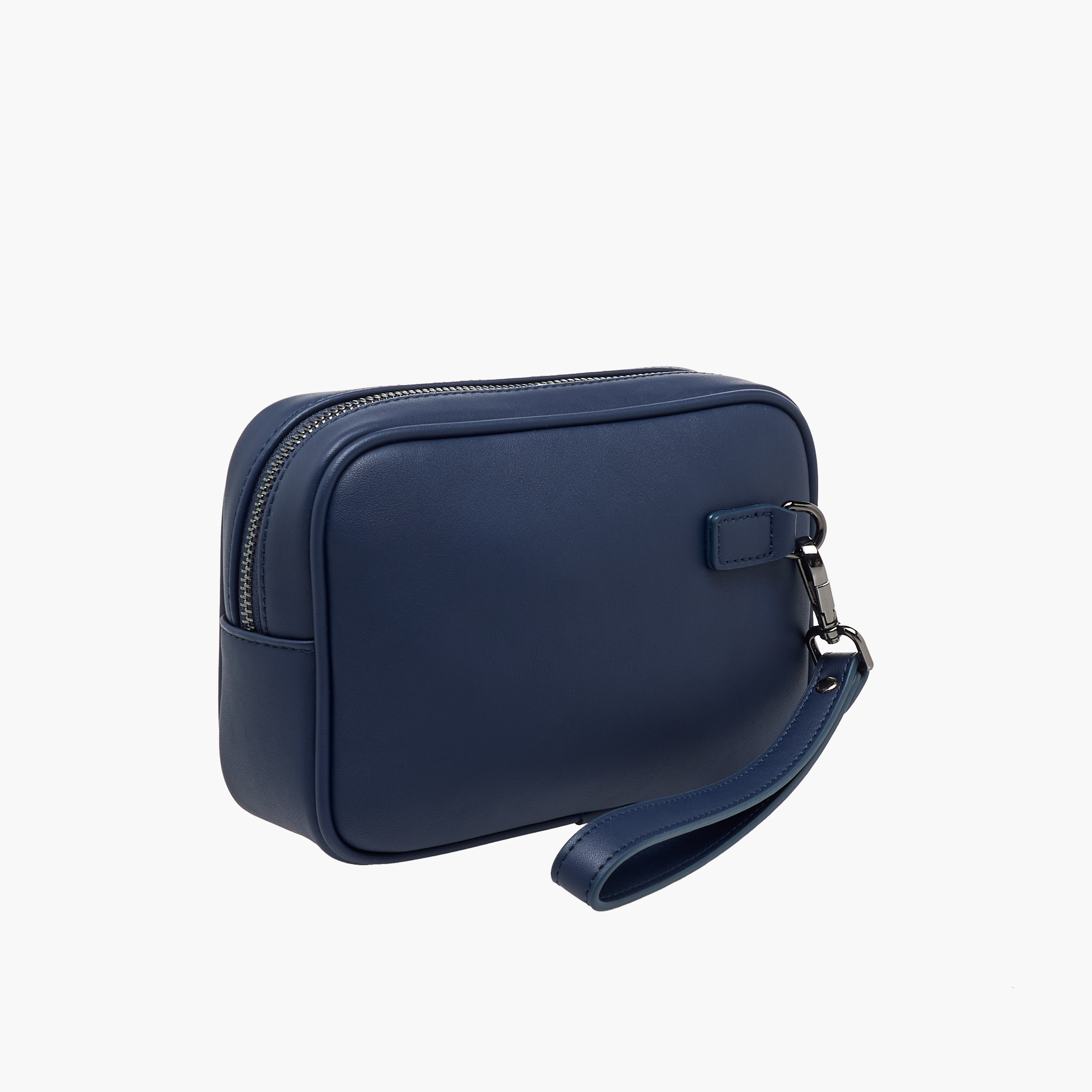 Duchini Men Textured Wristlet Pouch Bag-men-bags-image-3