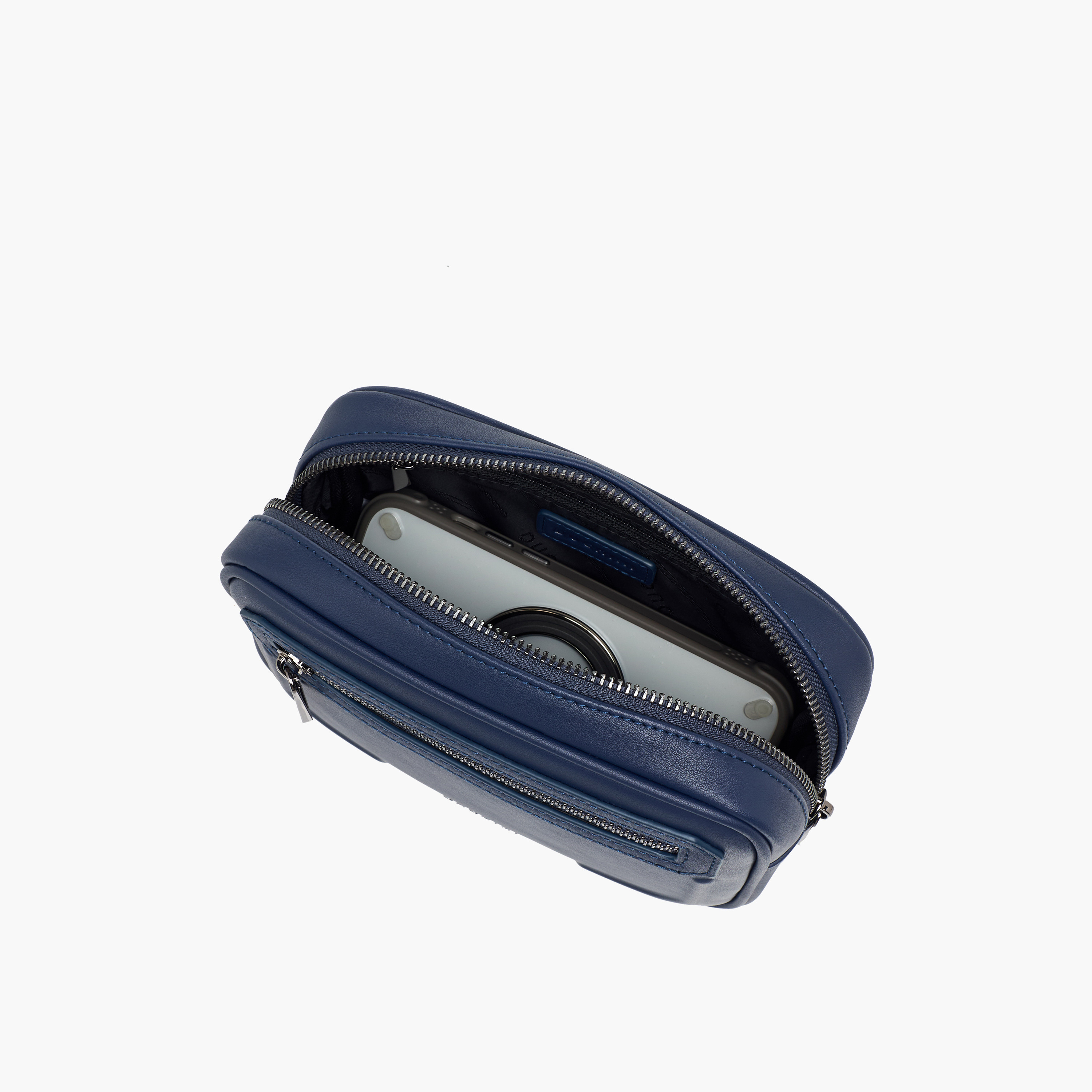 Duchini Men Textured Wristlet Pouch Bag-men-bags-image-7