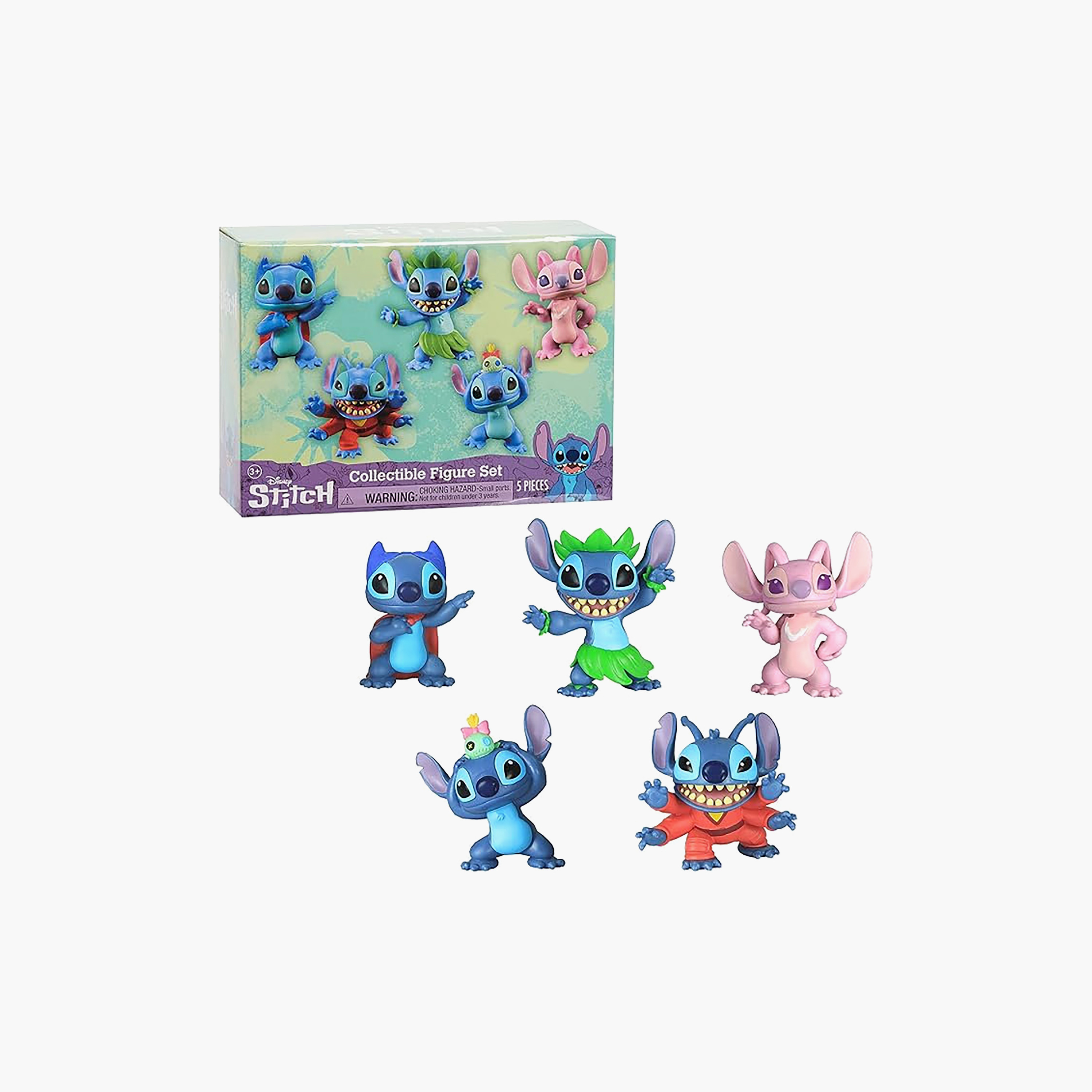 Lilo & Stitch 5-Piece Collectible Figure - 6 Inch-toys-playfigures-actionfigures-image-2