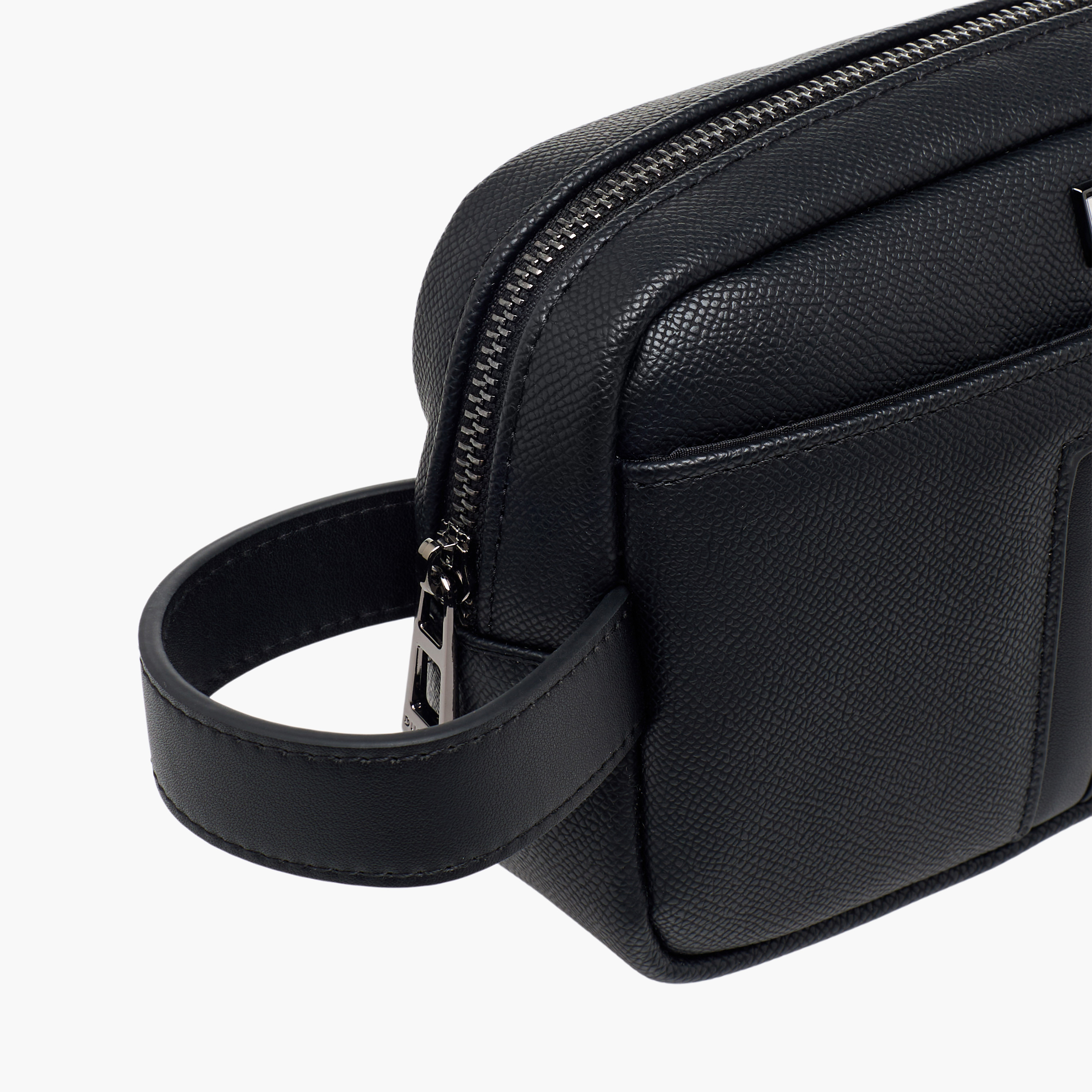 Duchini Men Textured Wristlet Pouch Bag-men-bags-image-4
