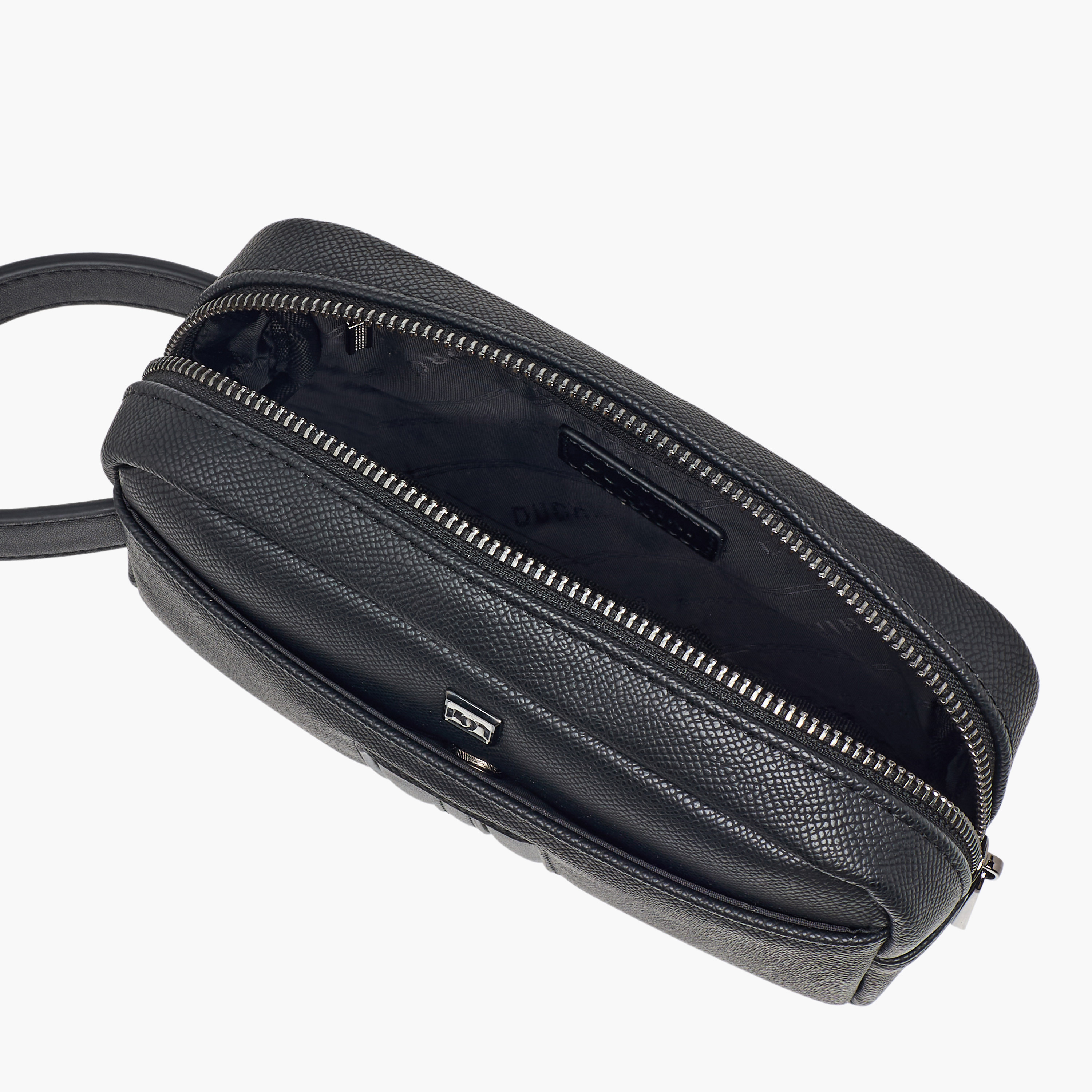 Duchini Men Textured Wristlet Pouch Bag-men-bags-image-7
