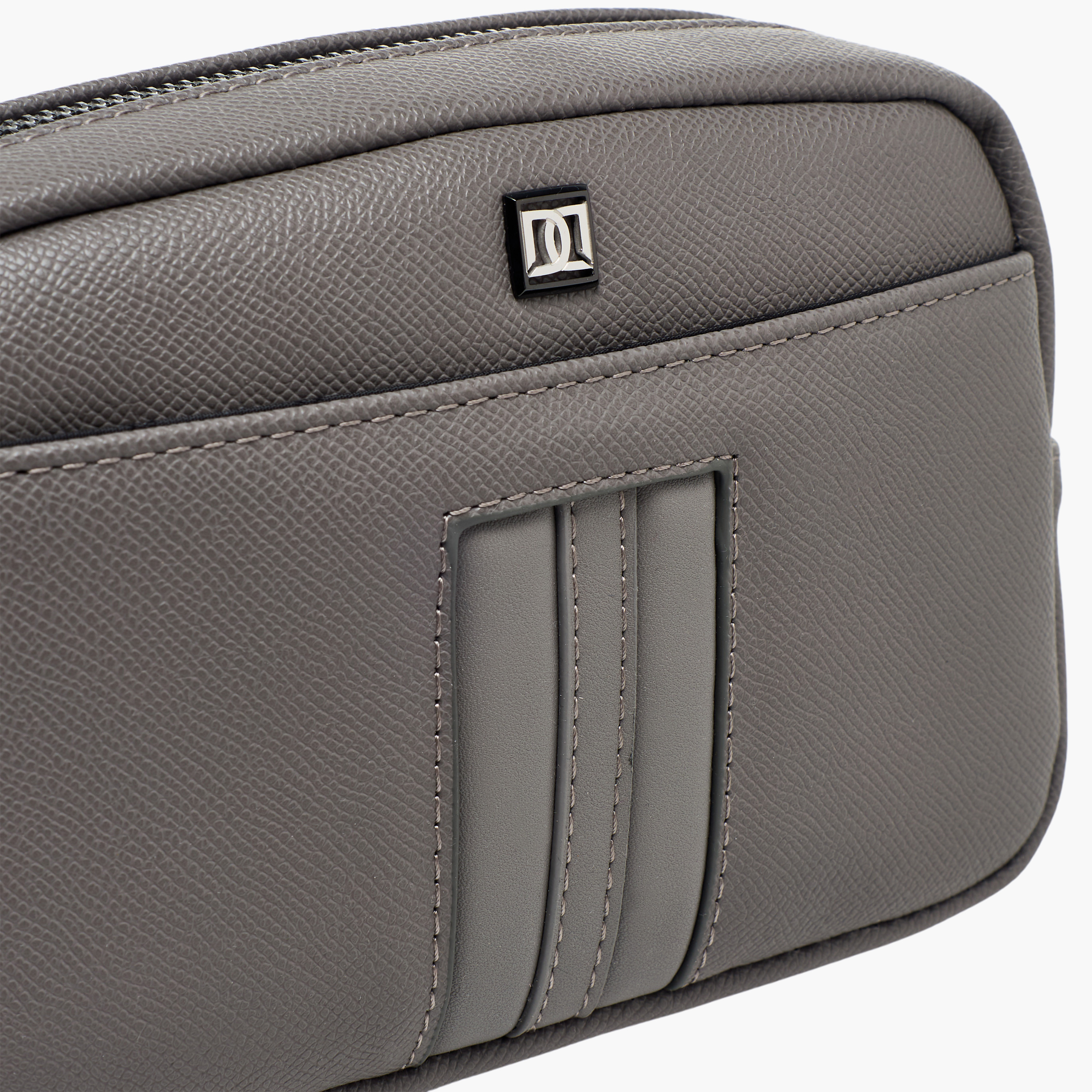 Duchini Men Textured Wristlet Pouch Bag-men-bags-image-5
