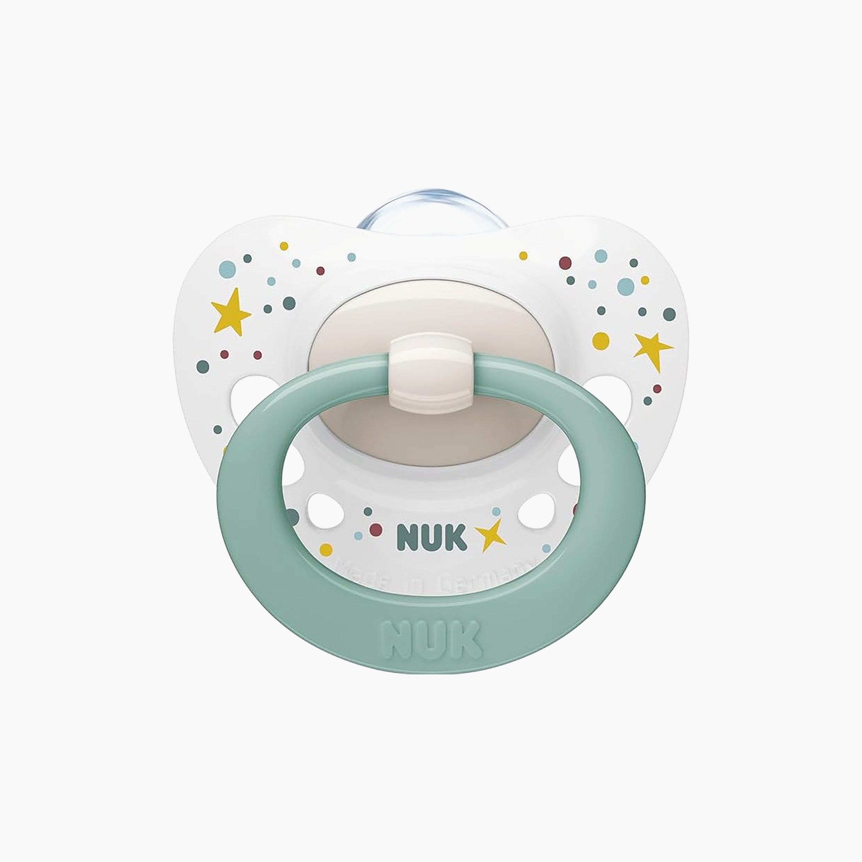 NUK Signature BPA Free Silicone Pacifier - 0-6 Months-baby-feeding-pacifiers-image-1
