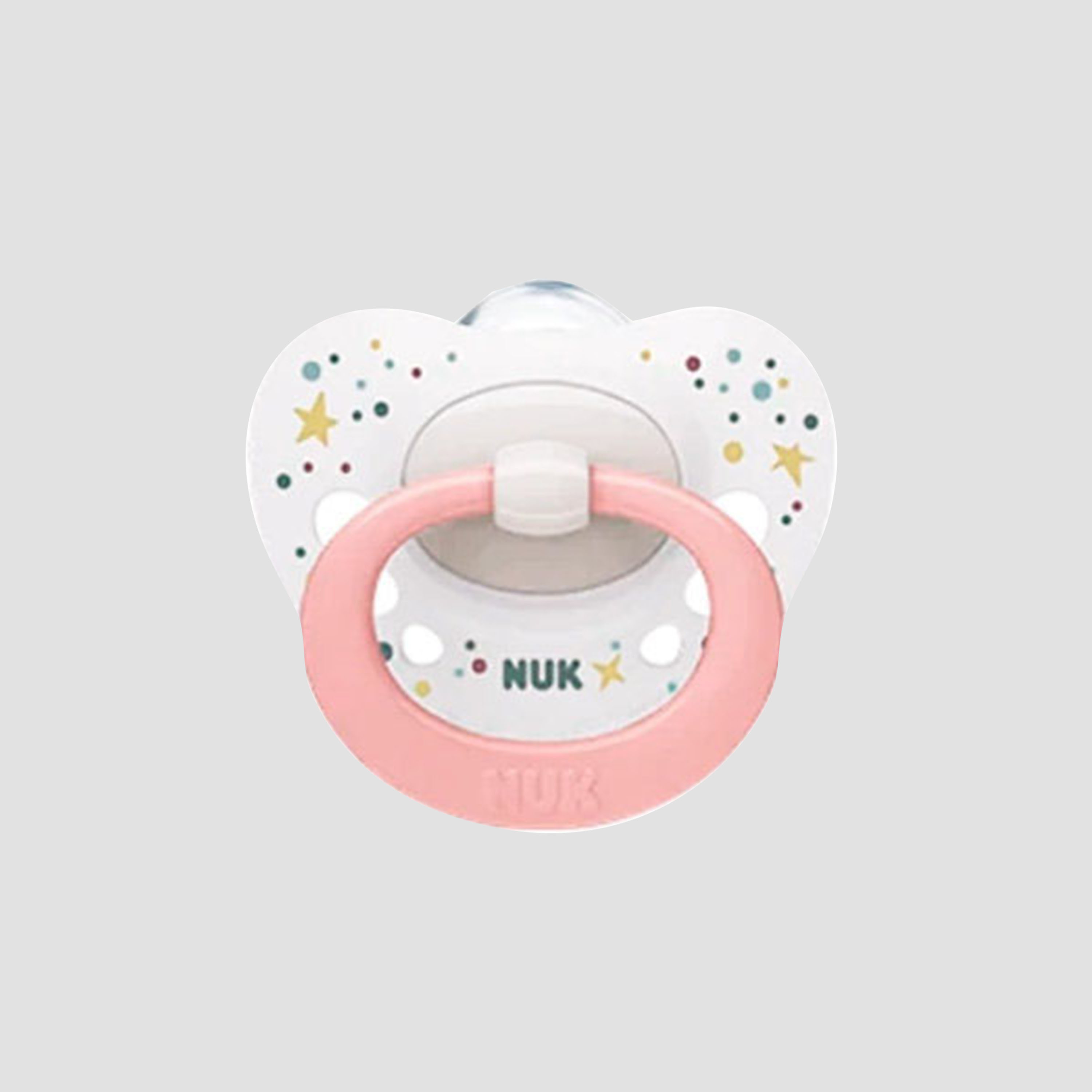 NUK Signature BPA Free Silicone Pacifier - 0-6 Months-baby-feeding-pacifiers-image-1