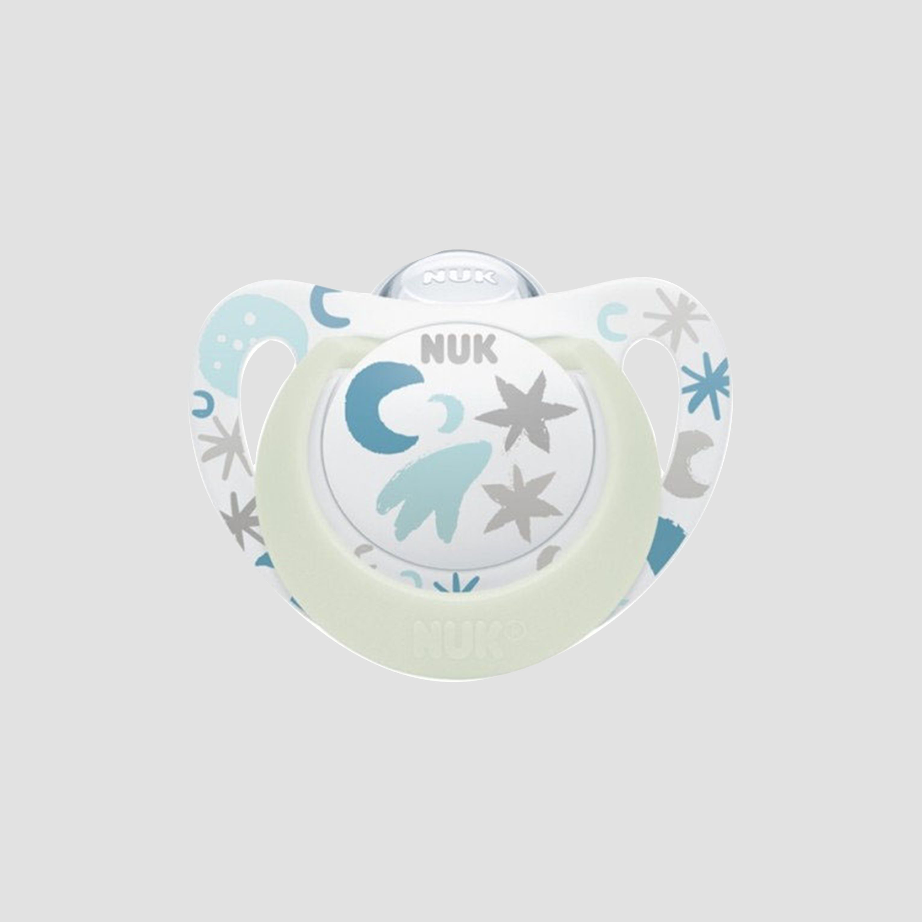 Nuk Star Night Luminous BPA Free Silicone Pacifier - 0-6 Months-baby-feeding-pacifiers-image-1