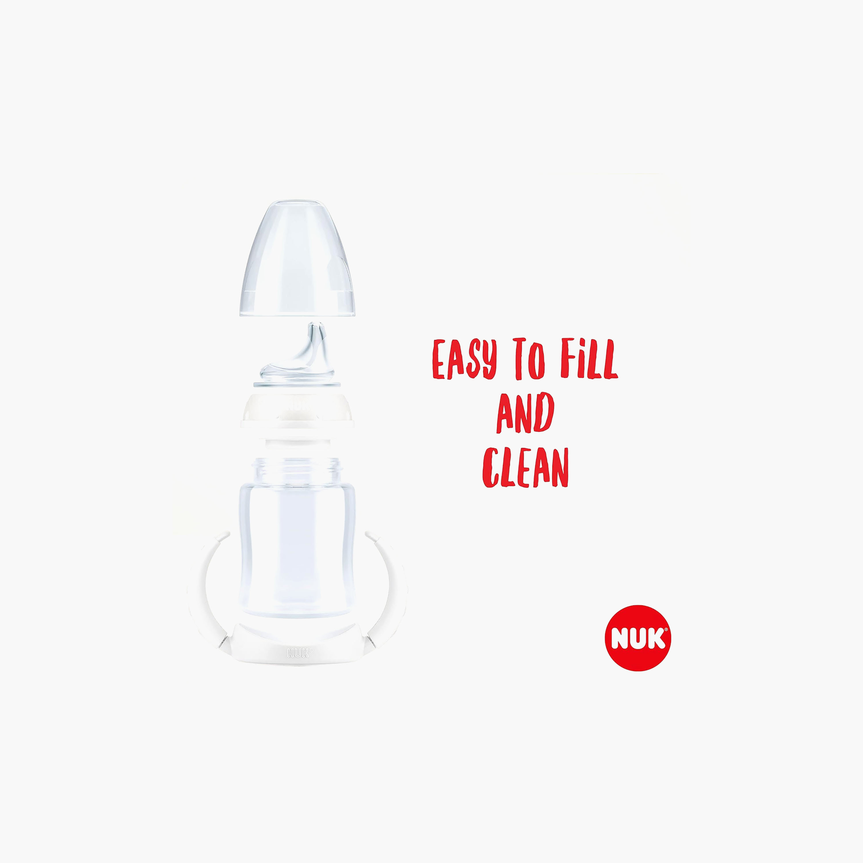 NUK First Choice Orthodontic Sippy Cup - 6-18 Months - 150 ml - White-baby-feeding-mealtimeessentials-image-6