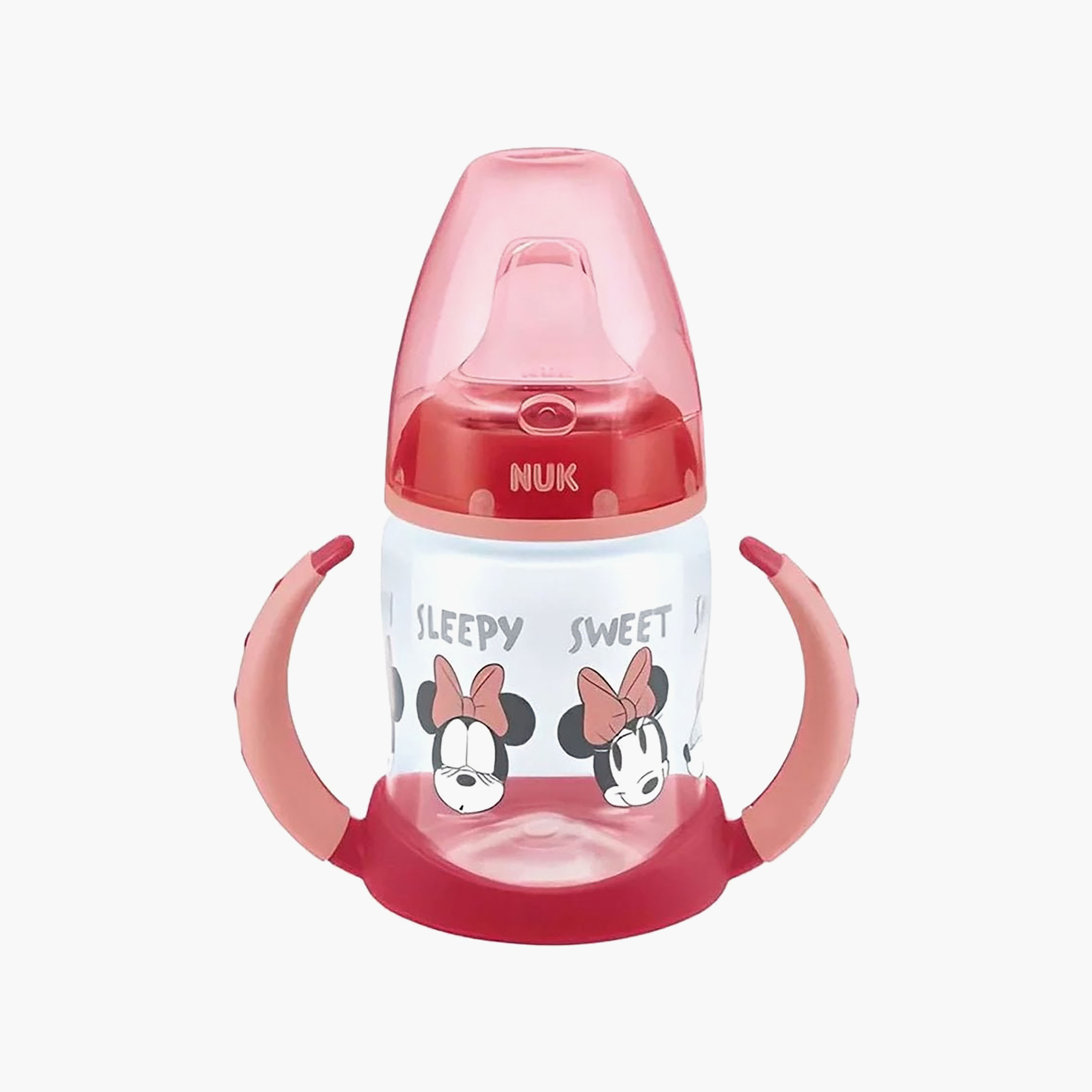 NUK First Choice Leak-Proof Learner Sippy Cup - 6-18 Months - 150 ml - Minnie Mouse-baby-feeding-mealtimeessentials-image-1