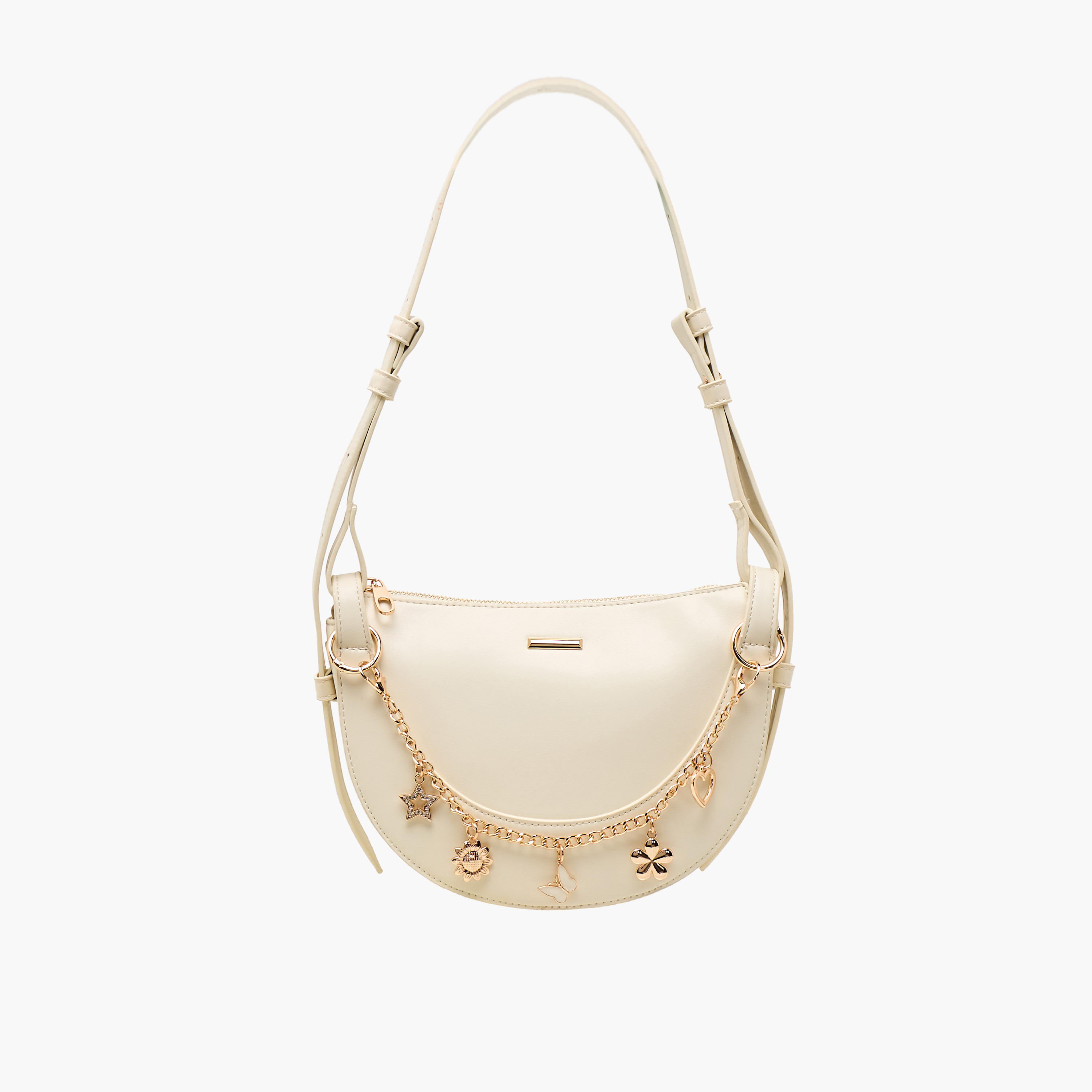 Adore HYG Charm Accent Shoulder Bag with Adjustable Strap-women-bagsandwallets-handbags-image-1