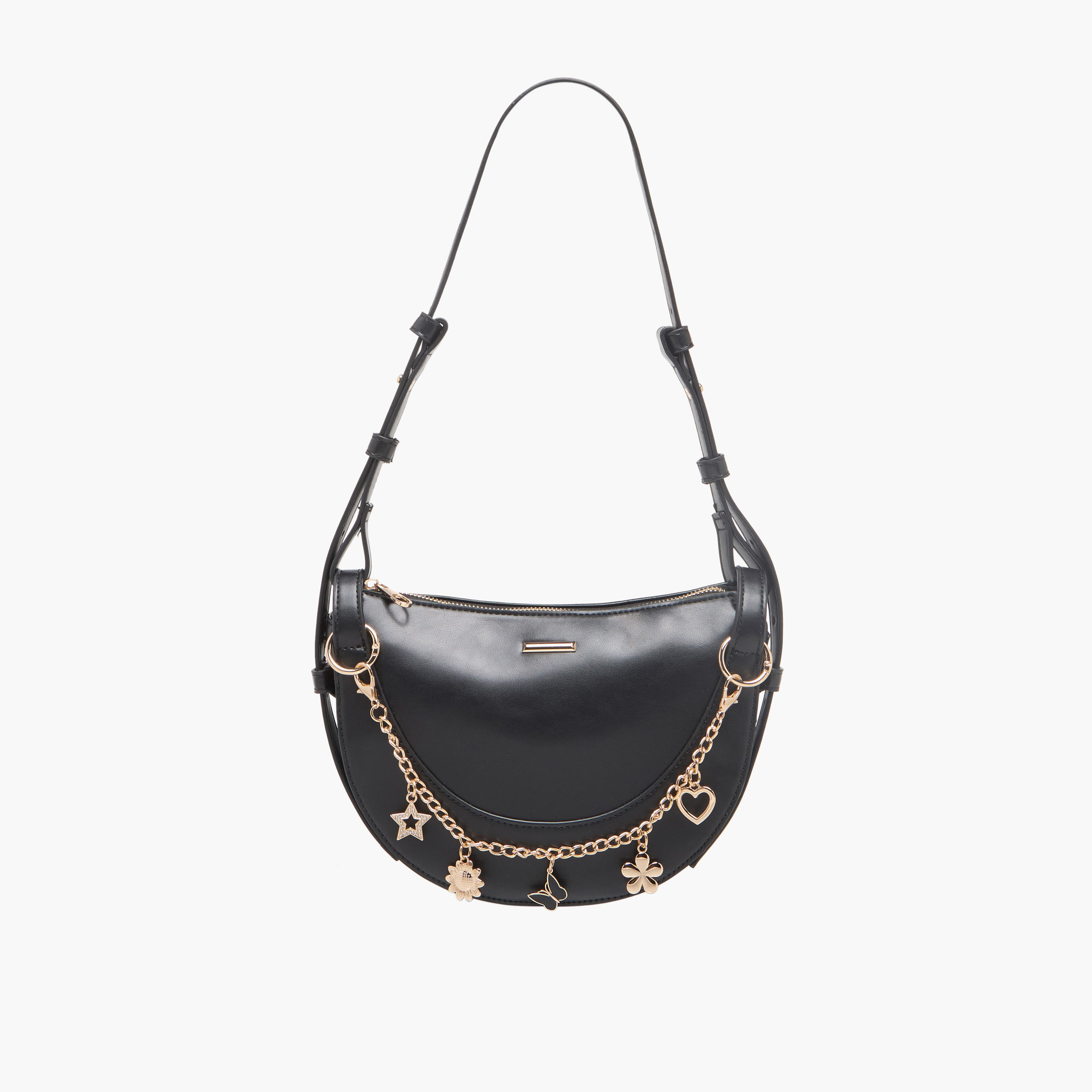 شنطة كتف بدلاية وحزام قابل للتعديل إتش واي جي من أدور-women-bagsandwallets-handbags-image-1