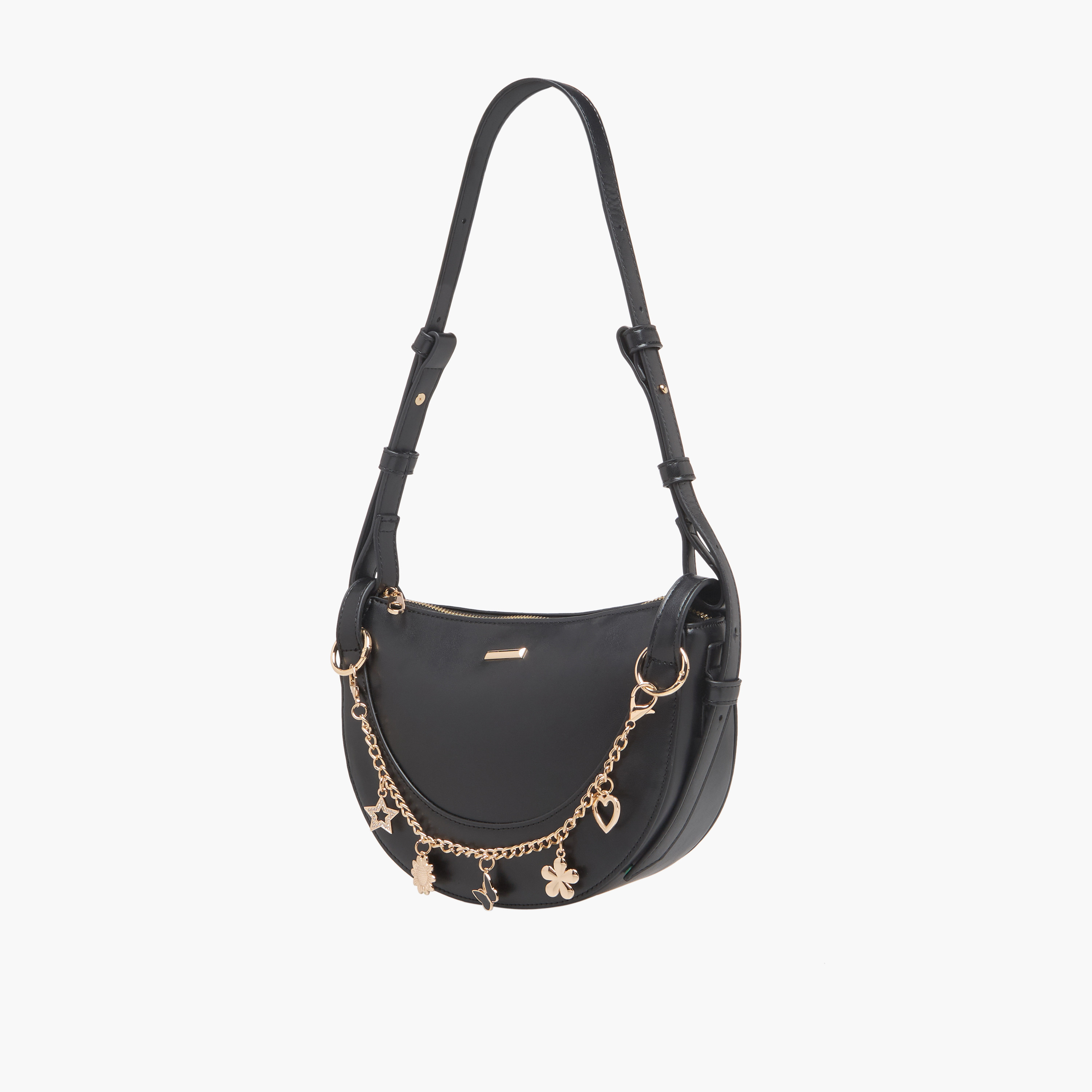 شنطة كتف بدلاية وحزام قابل للتعديل إتش واي جي من أدور-women-bagsandwallets-handbags-image-3