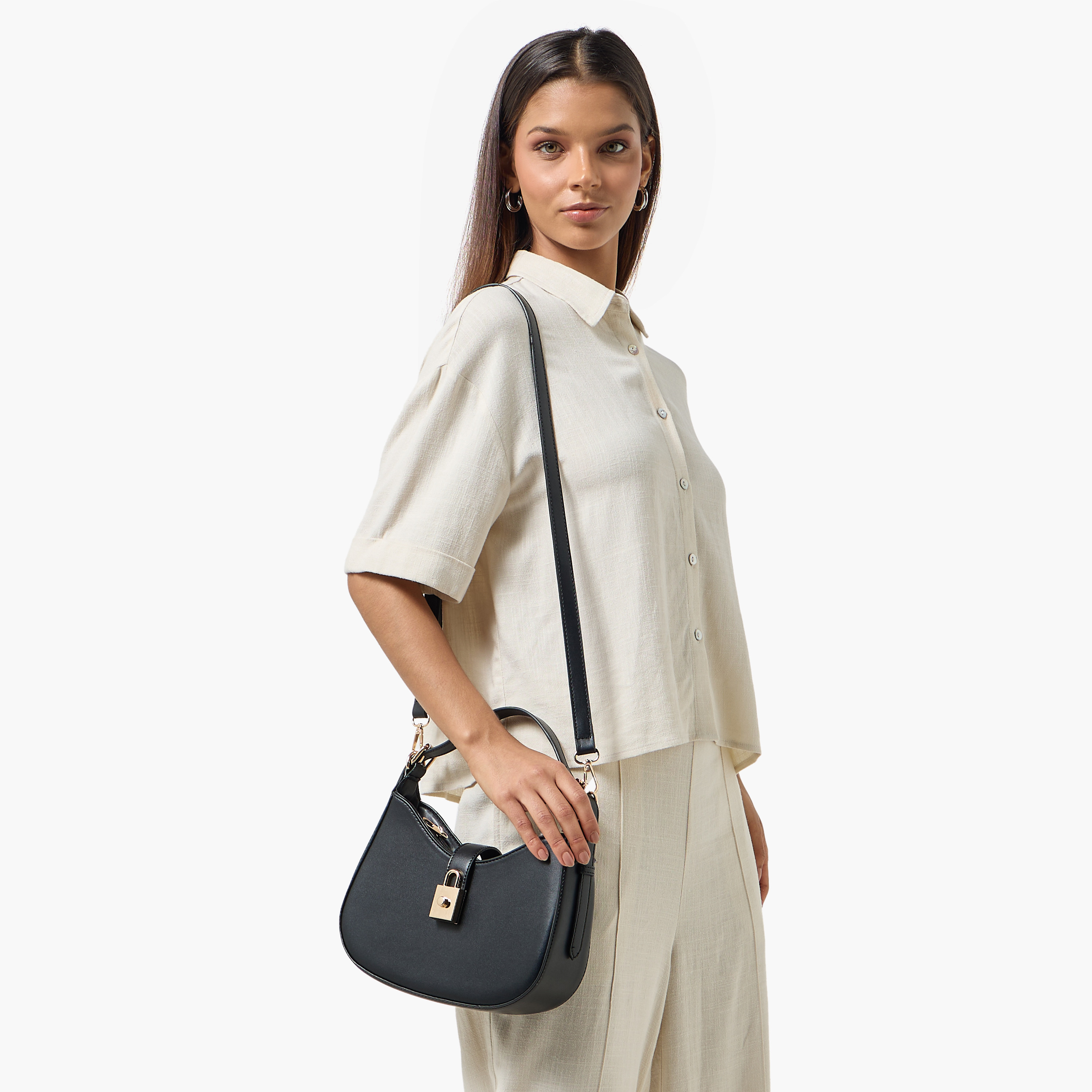 شنطة كروس بودي بتفاصيل دلايّة قفل مع حزام قابل للفصل من أدور-women-bagsandwallets-handbags-image-8