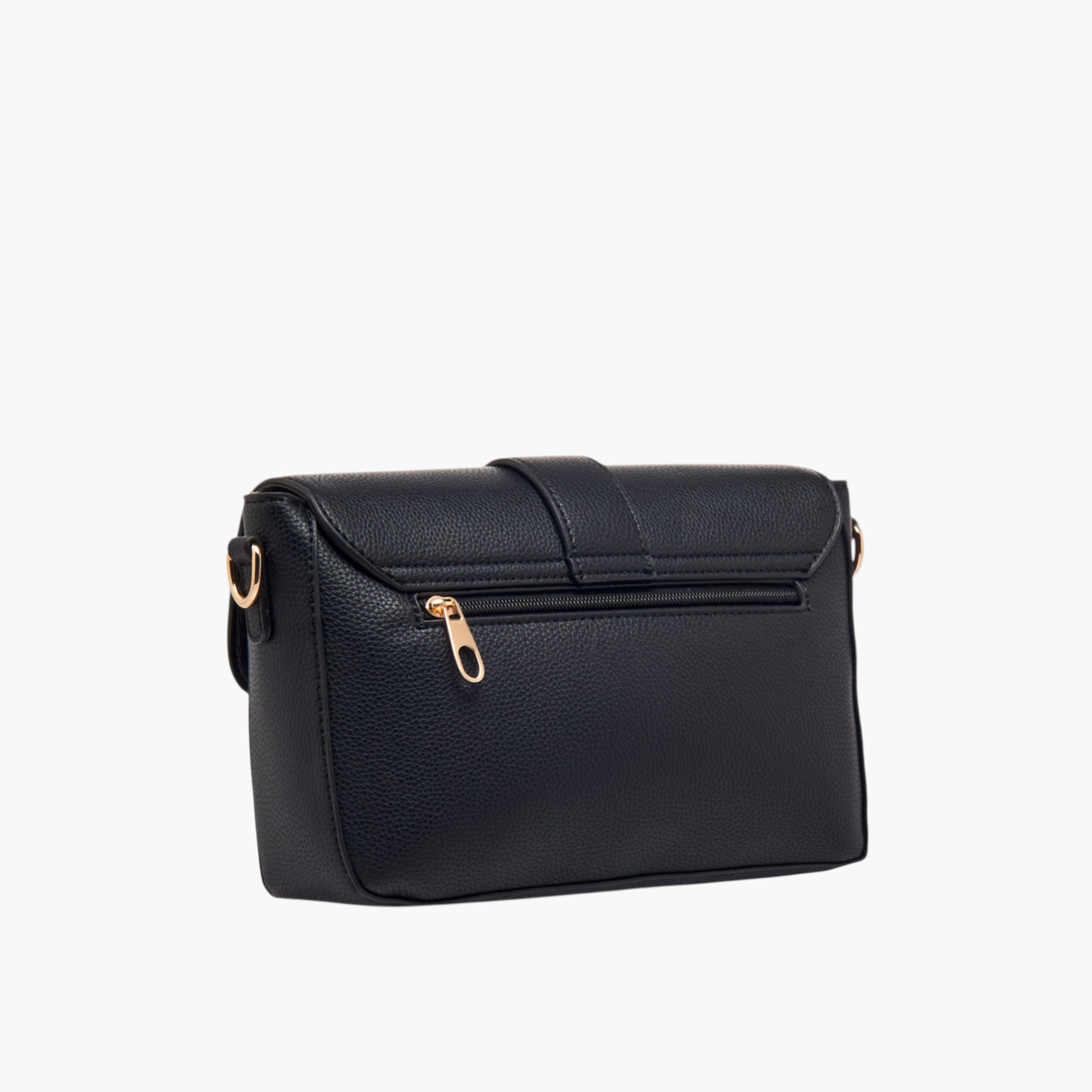 شنطة كروس بودي بارزة الملمس بحزام قابل للفصل أتش واي دي من أدور-women-bagsandwallets-handbags-image-3