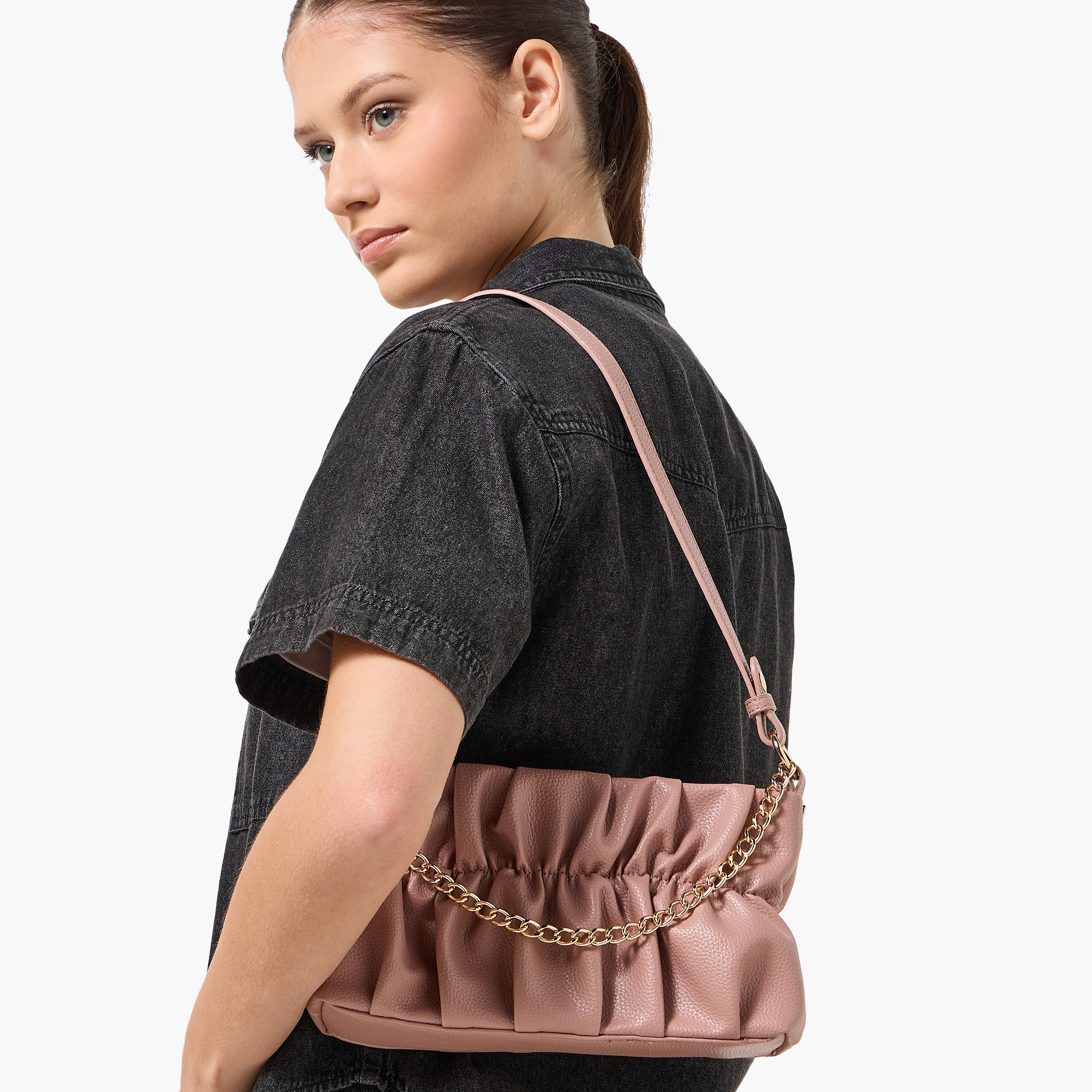 شنطة كروس بودي بكسرات وحزام قابل للفصل من أدور-women-bagsandwallets-handbags-image-2