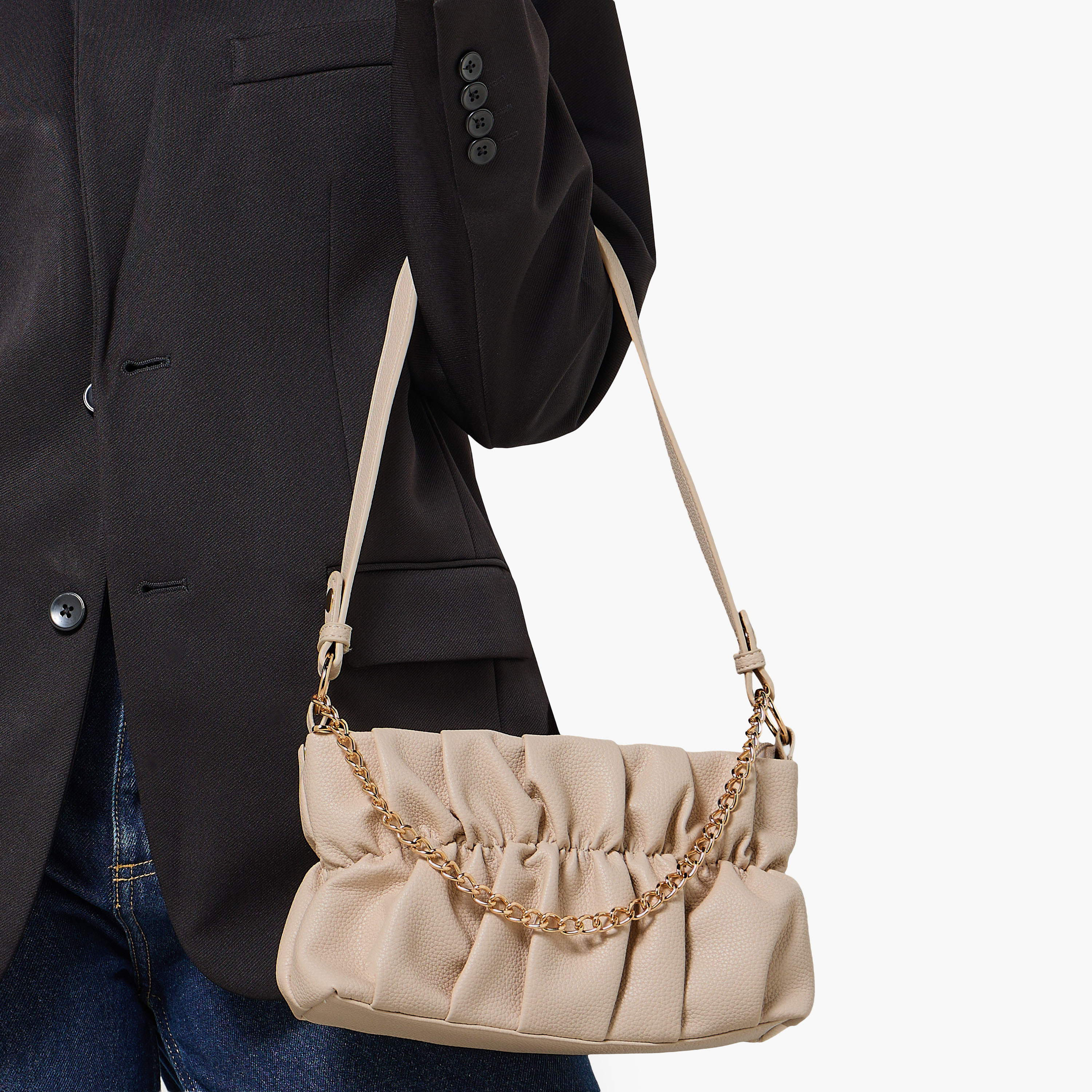 شنطة كروس بودي بكسرات وحزام قابل للفصل من أدور-women-bagsandwallets-handbags-image-2