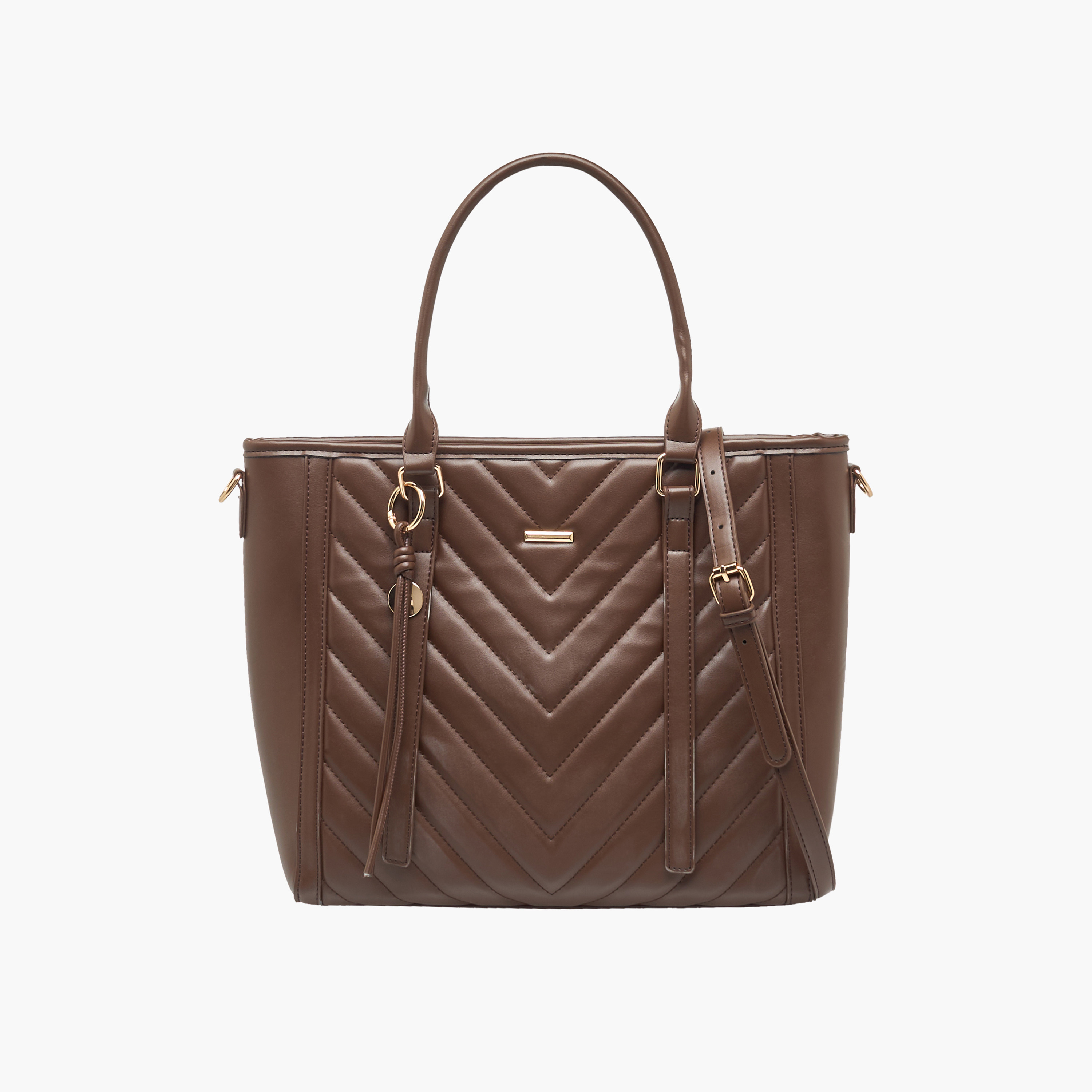 شنطة توتي مبطنة بحزام قابل للفصل من أدور-women-bagsandwallets-handbags-image-1