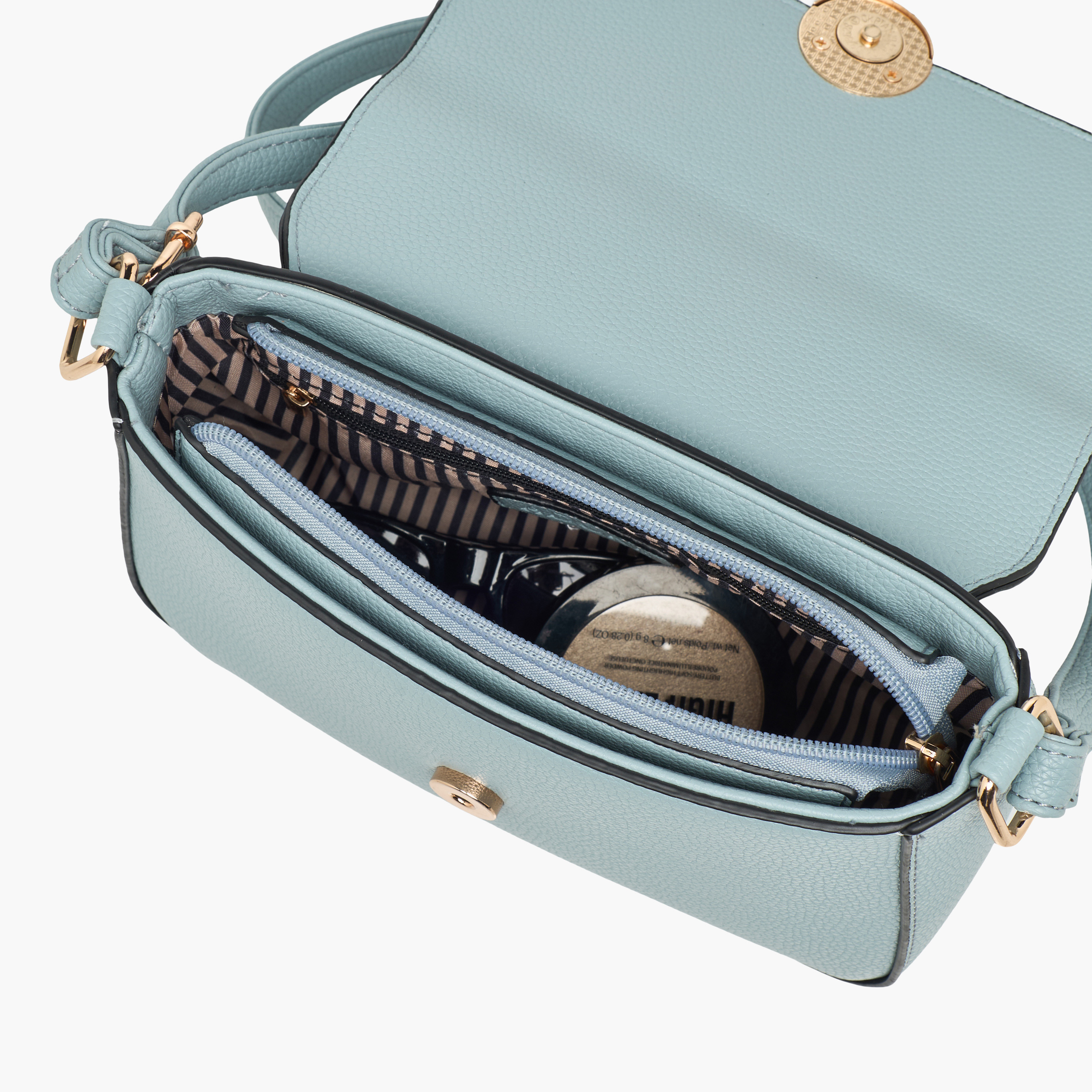 شنطة كروس بودي بارز الملمس بحزام قابل للفصل من أدور-women-bagsandwallets-handbags-image-8