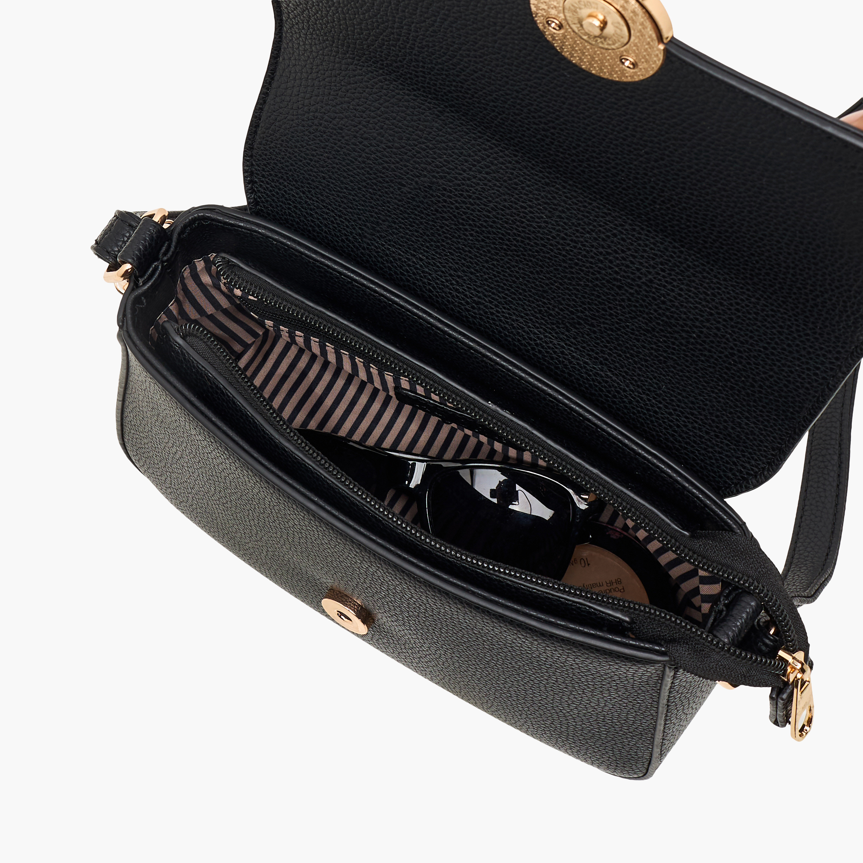 شنطة كروس بودي بارز الملمس بحزام قابل للفصل من أدور-women-bagsandwallets-handbags-image-8