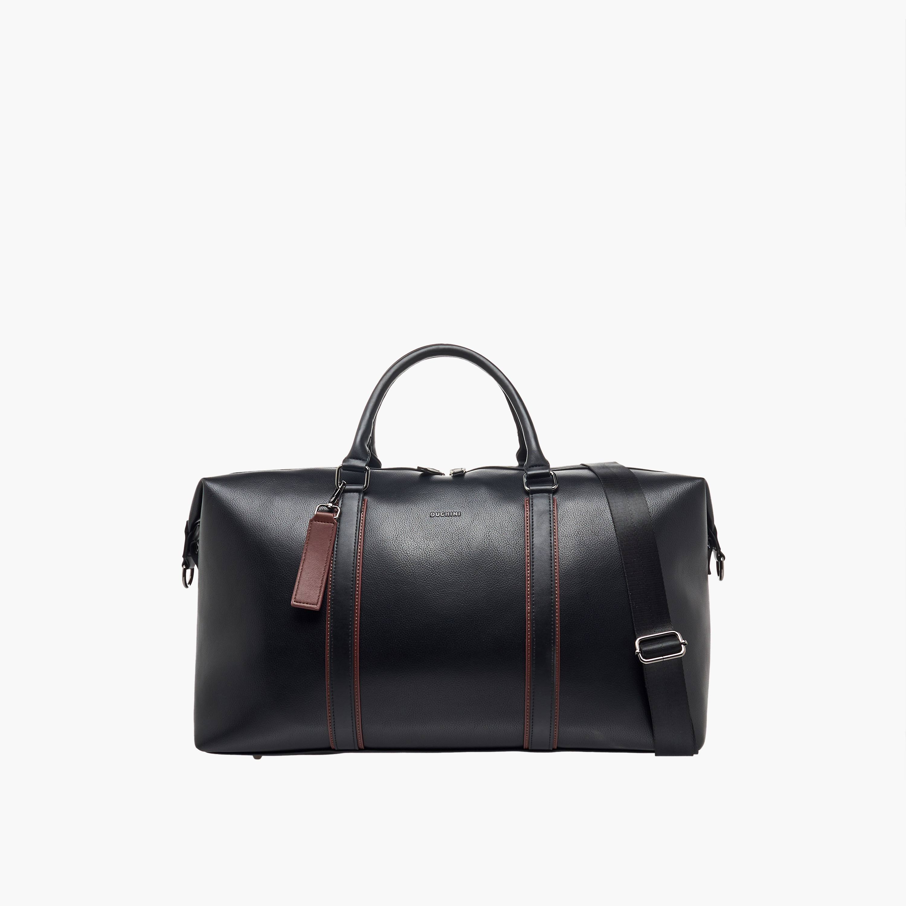 Duchini Duffel Bag with Zip Closure Double Handles-travel-luggagesandbags-dufflebags-image-1