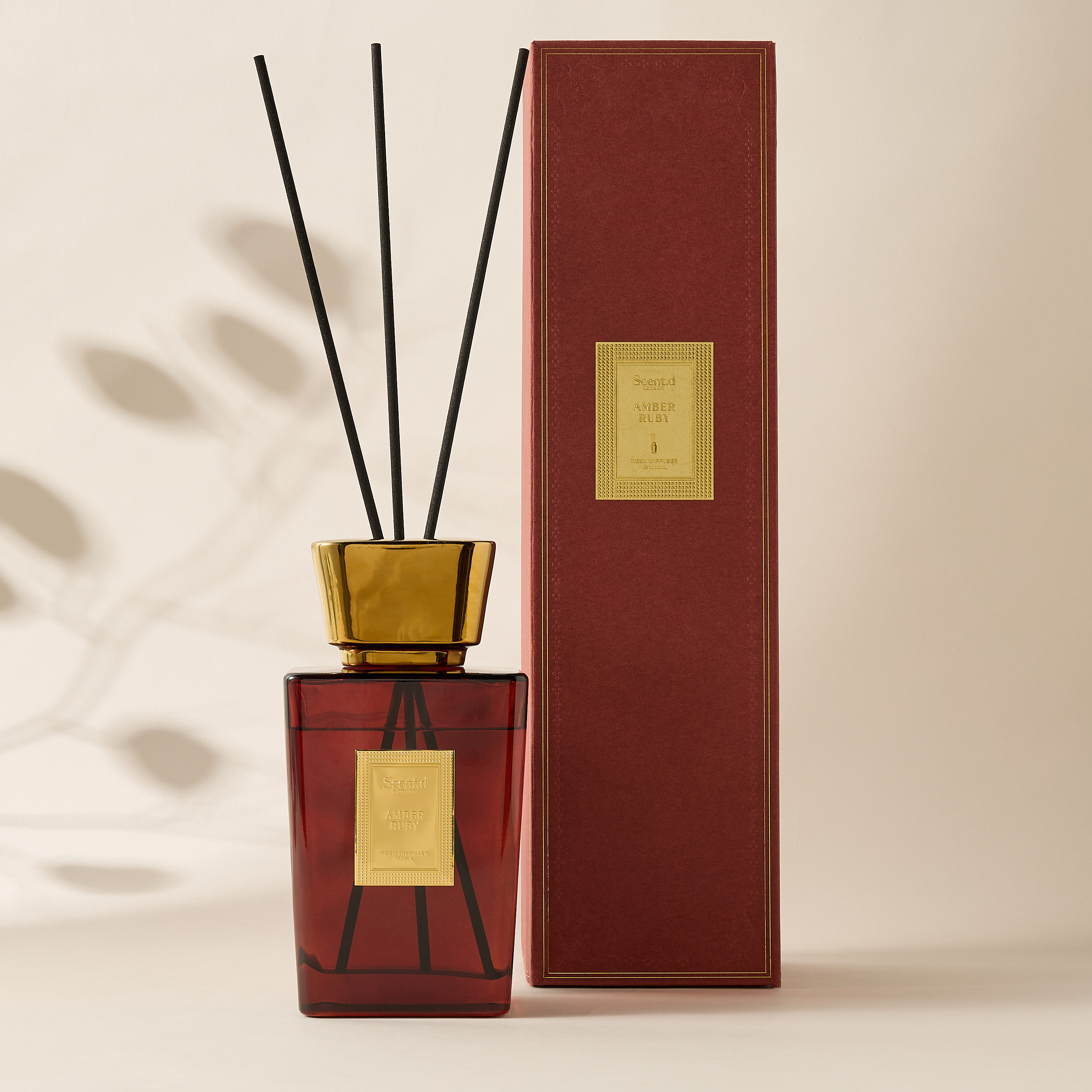 Scent.d London Maison Essence Amber Ruby Reed Diffuser - 1 L-household-homefragrance-reeddiffusers-image-3