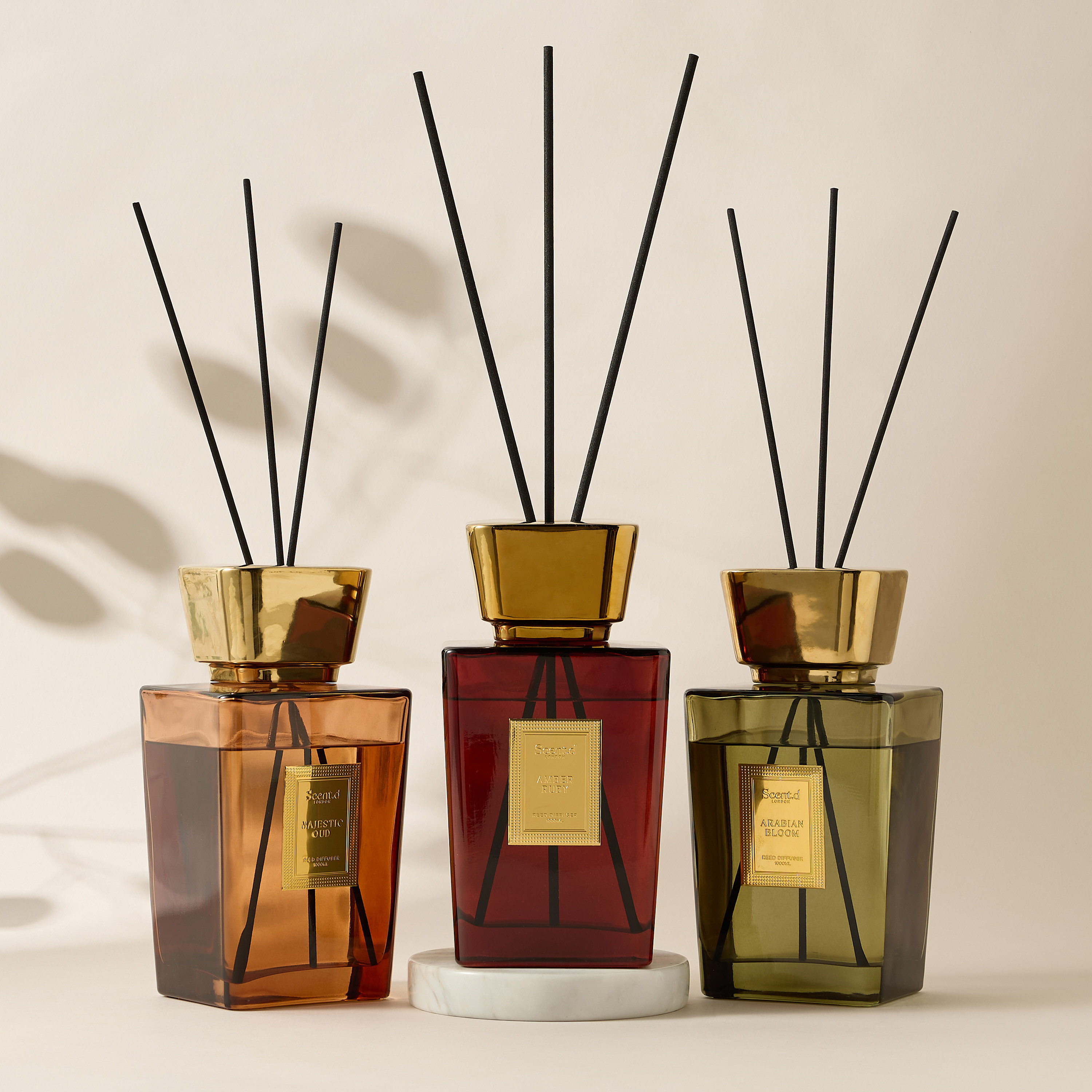 Scent.d London Maison Essence Amber Ruby Reed Diffuser - 1 L-household-homefragrance-reeddiffusers-image-6