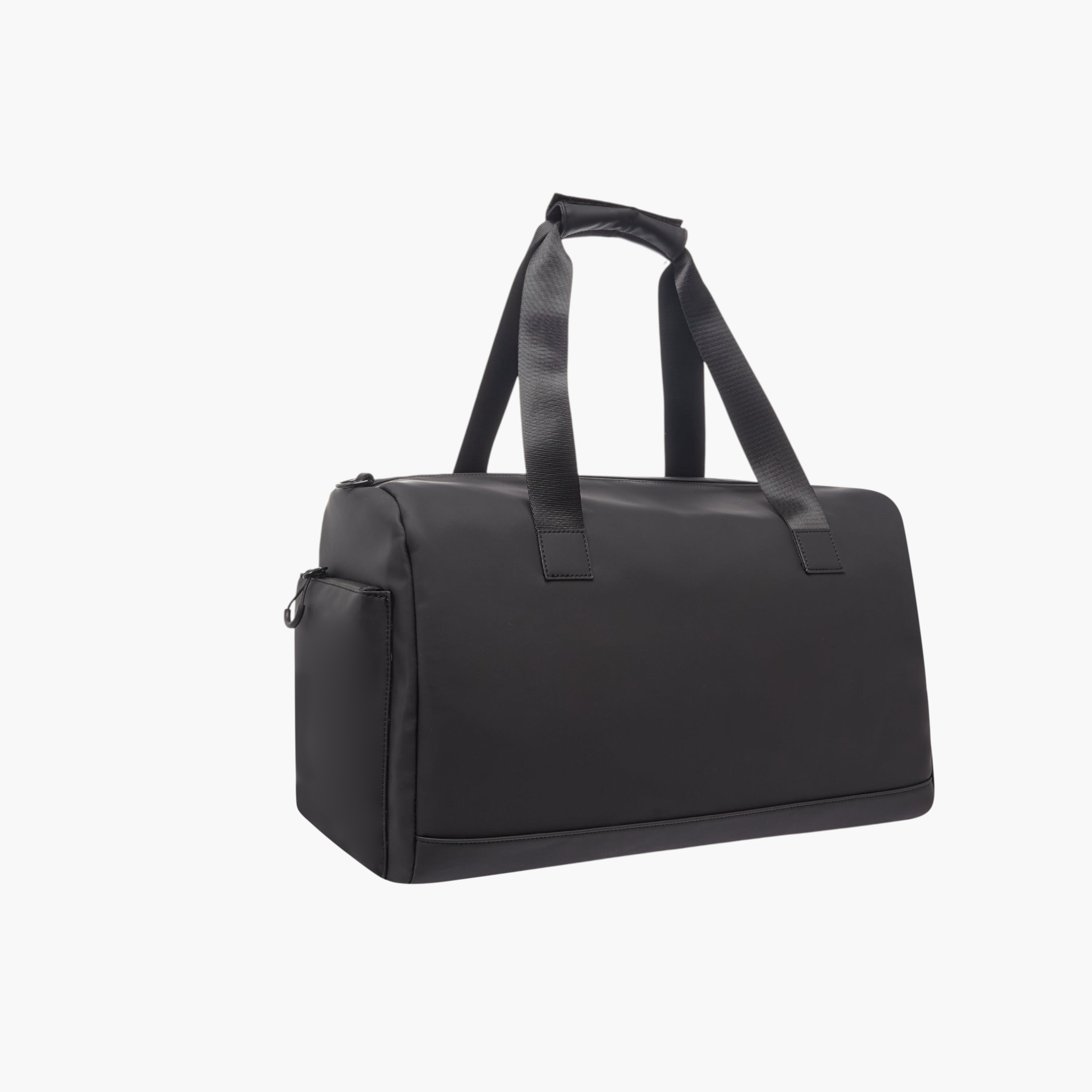 Lee Cooper Solid Duffle Bag with Zip Closure and Detachable Strap-travel-luggagesandbags-dufflebags-image-4