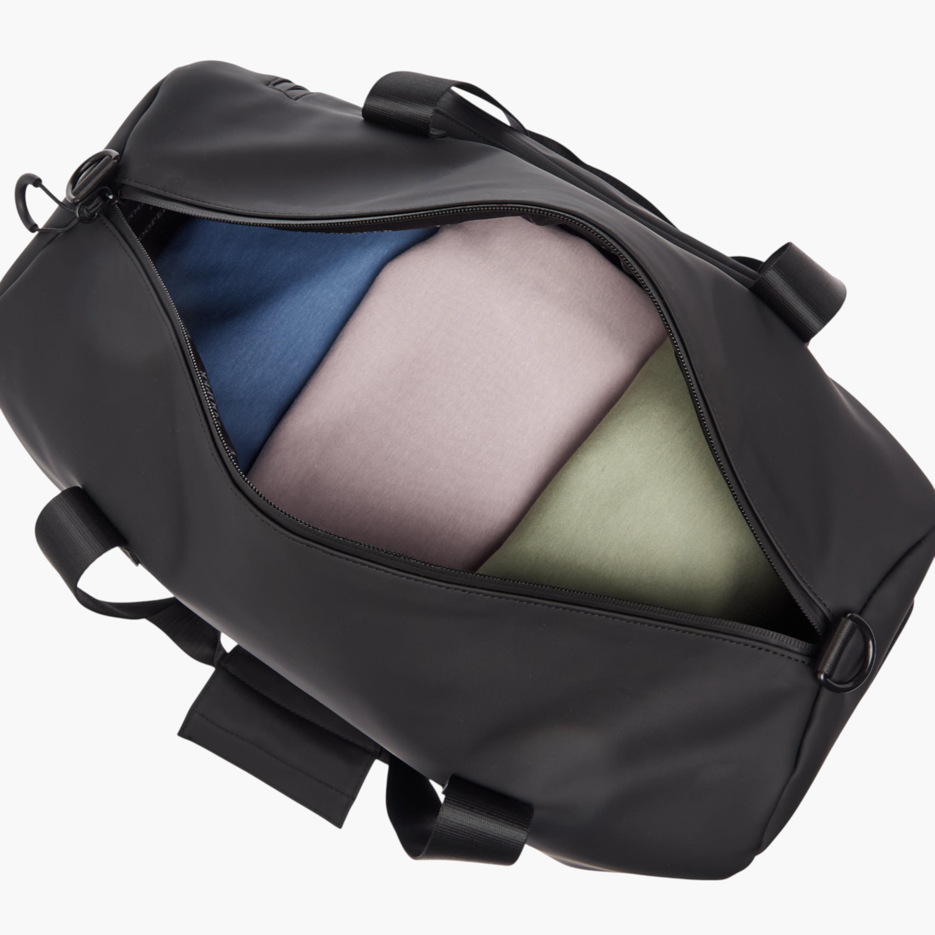 Lee Cooper Solid Duffle Bag with Zip Closure and Detachable Strap-travel-luggagesandbags-dufflebags-image-8