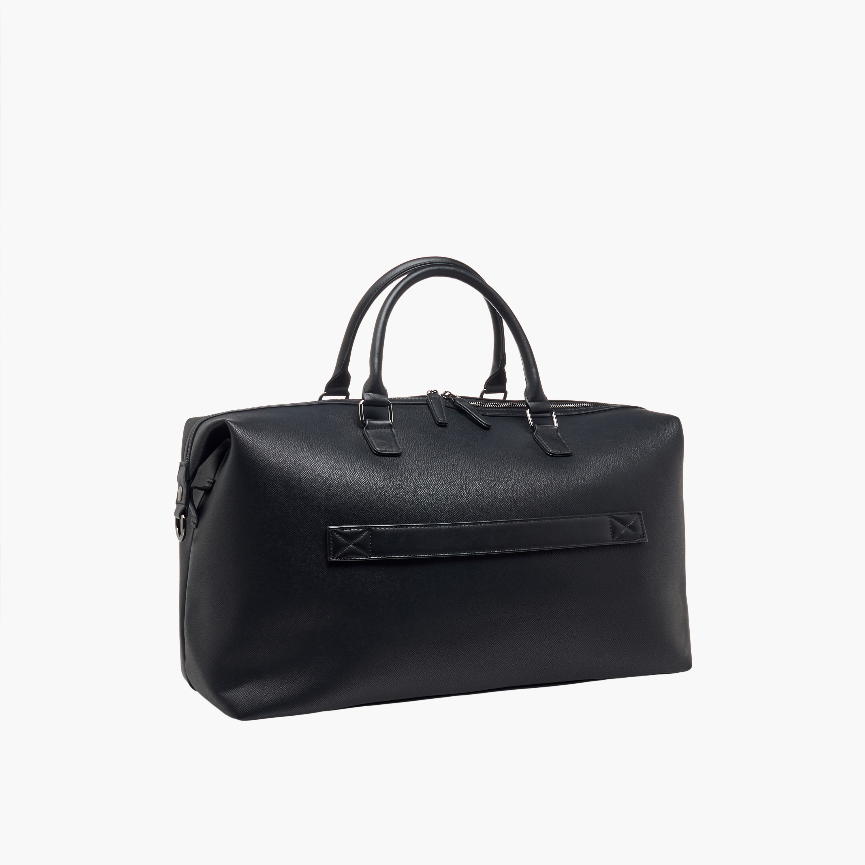 Duchini Duffle Bag Zip Closure Double Handles-travel-luggagesandbags-dufflebags-image-4