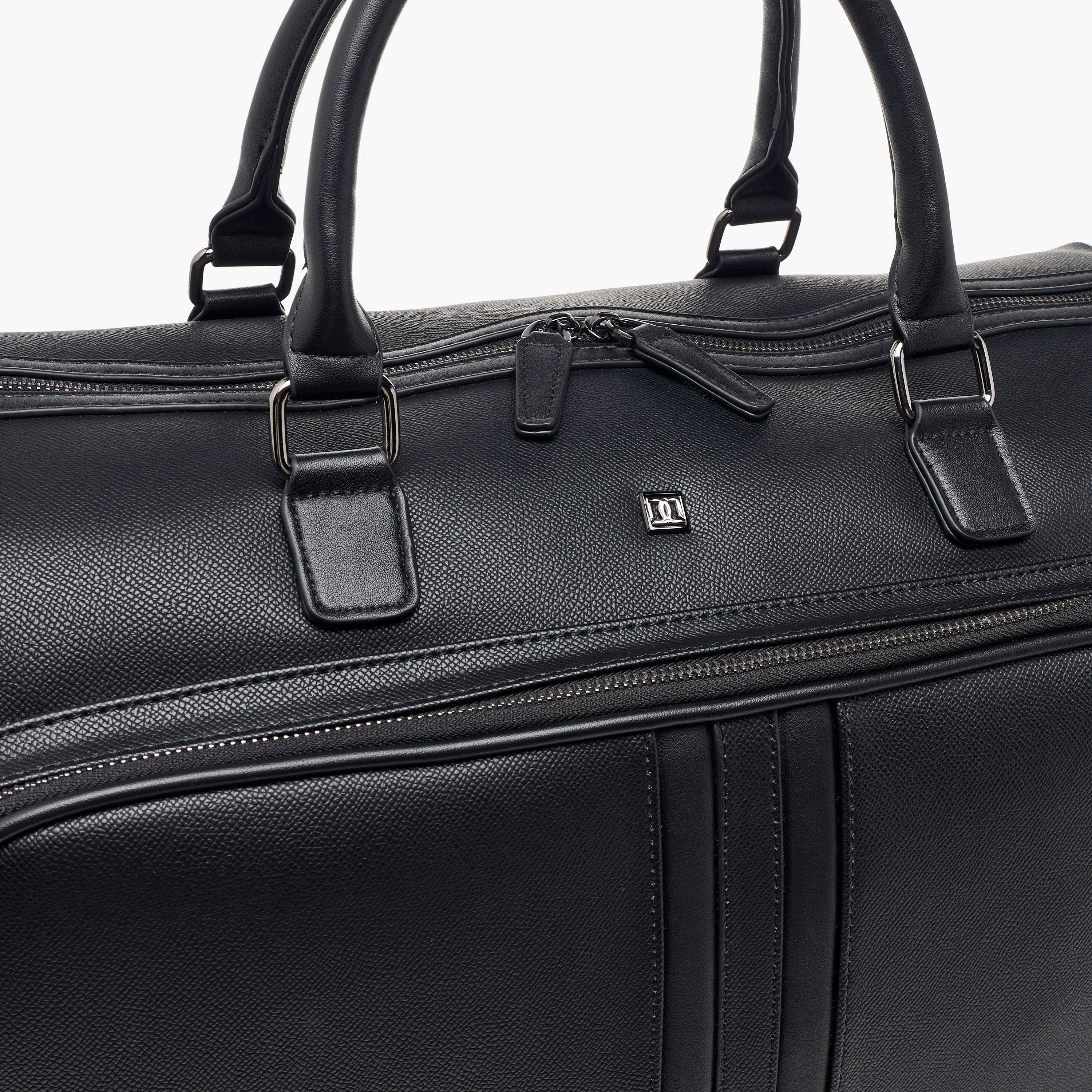 Duchini Duffle Bag Zip Closure Double Handles-travel-luggagesandbags-dufflebags-image-5