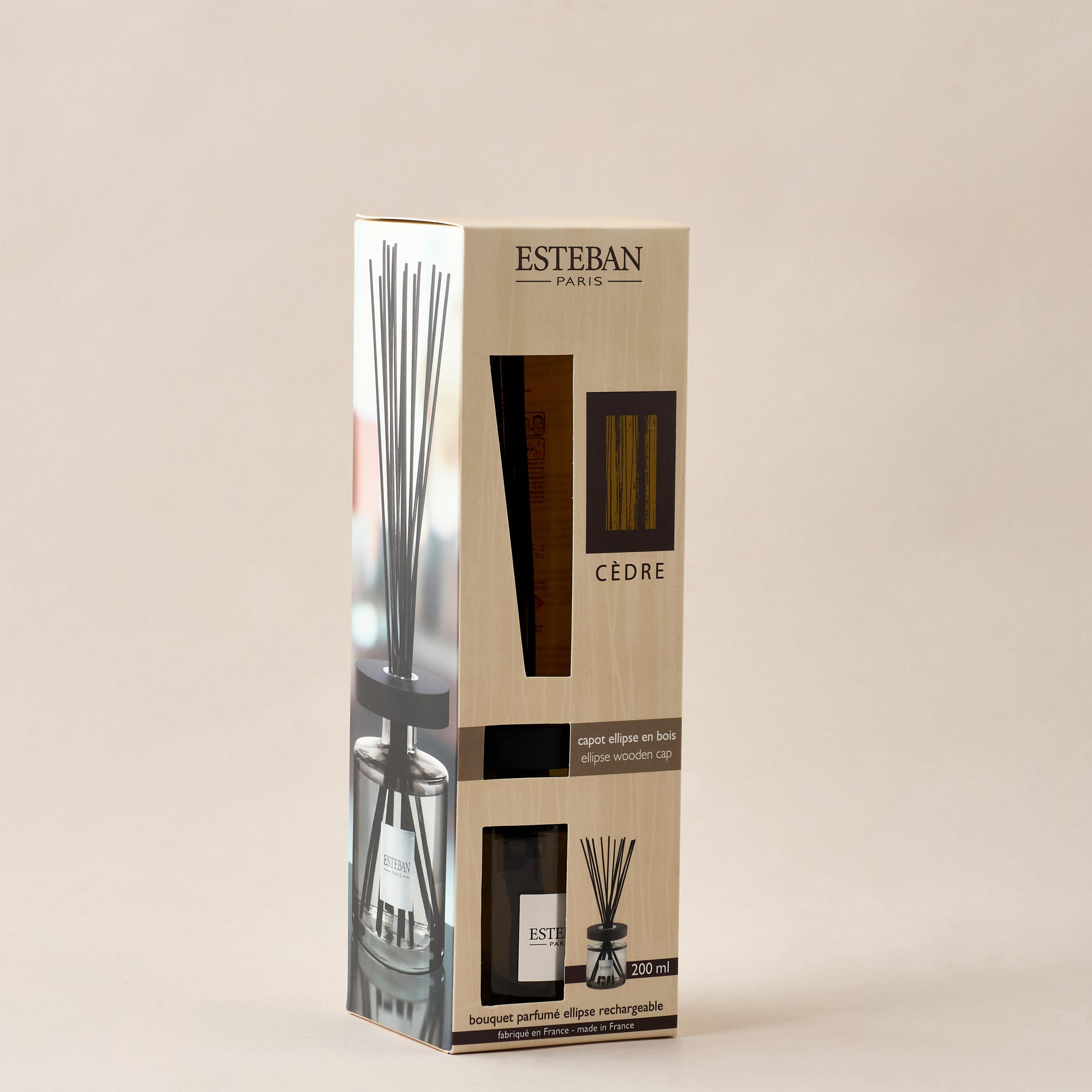 Esteban Cedre Scented Reed Diffuser Set - 200 ml-household-homefragrance-reeddiffusers-image-6