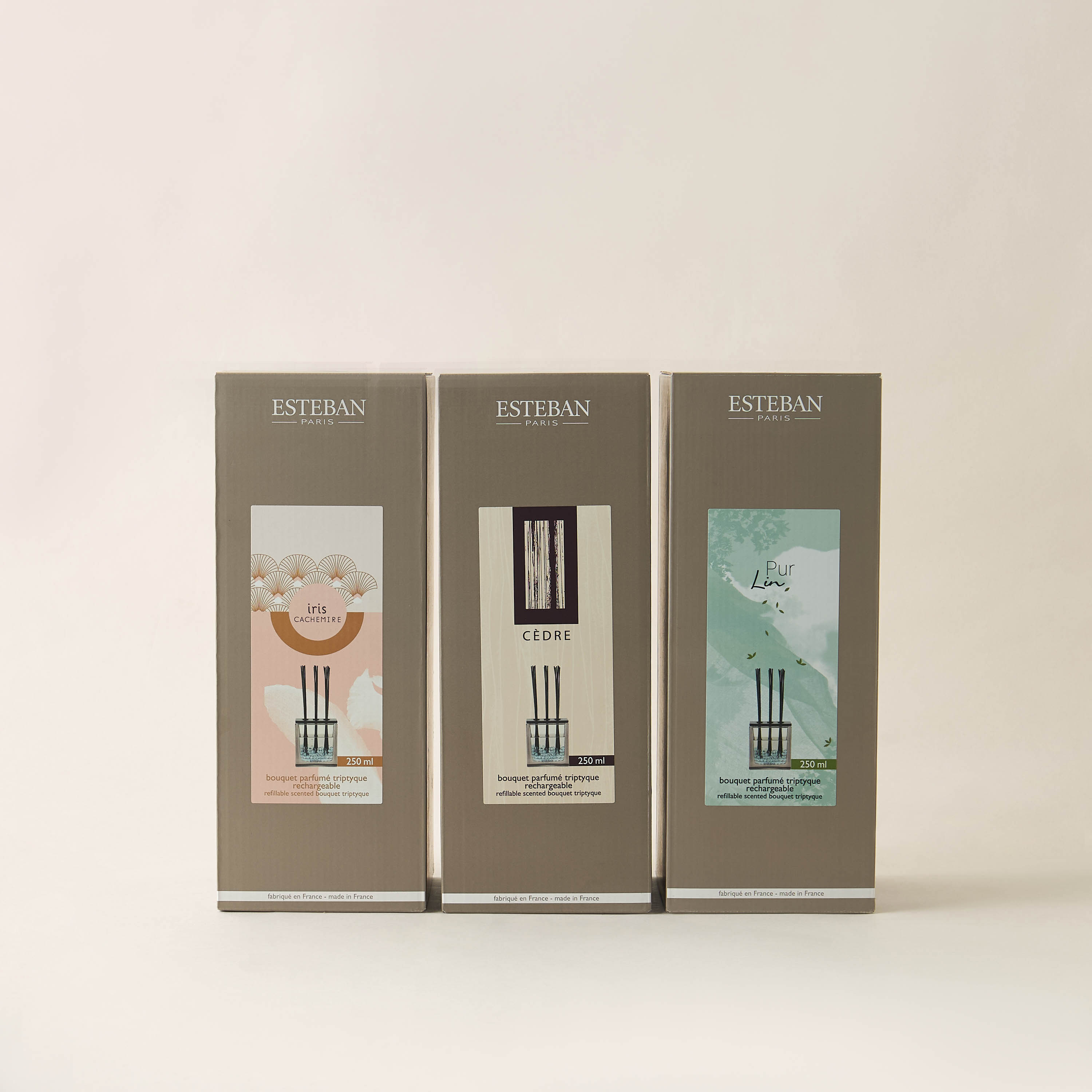 Esteban Cedar Scented Reed Diffuser Set - 250 ml-household-homefragrance-reeddiffusers-image-5