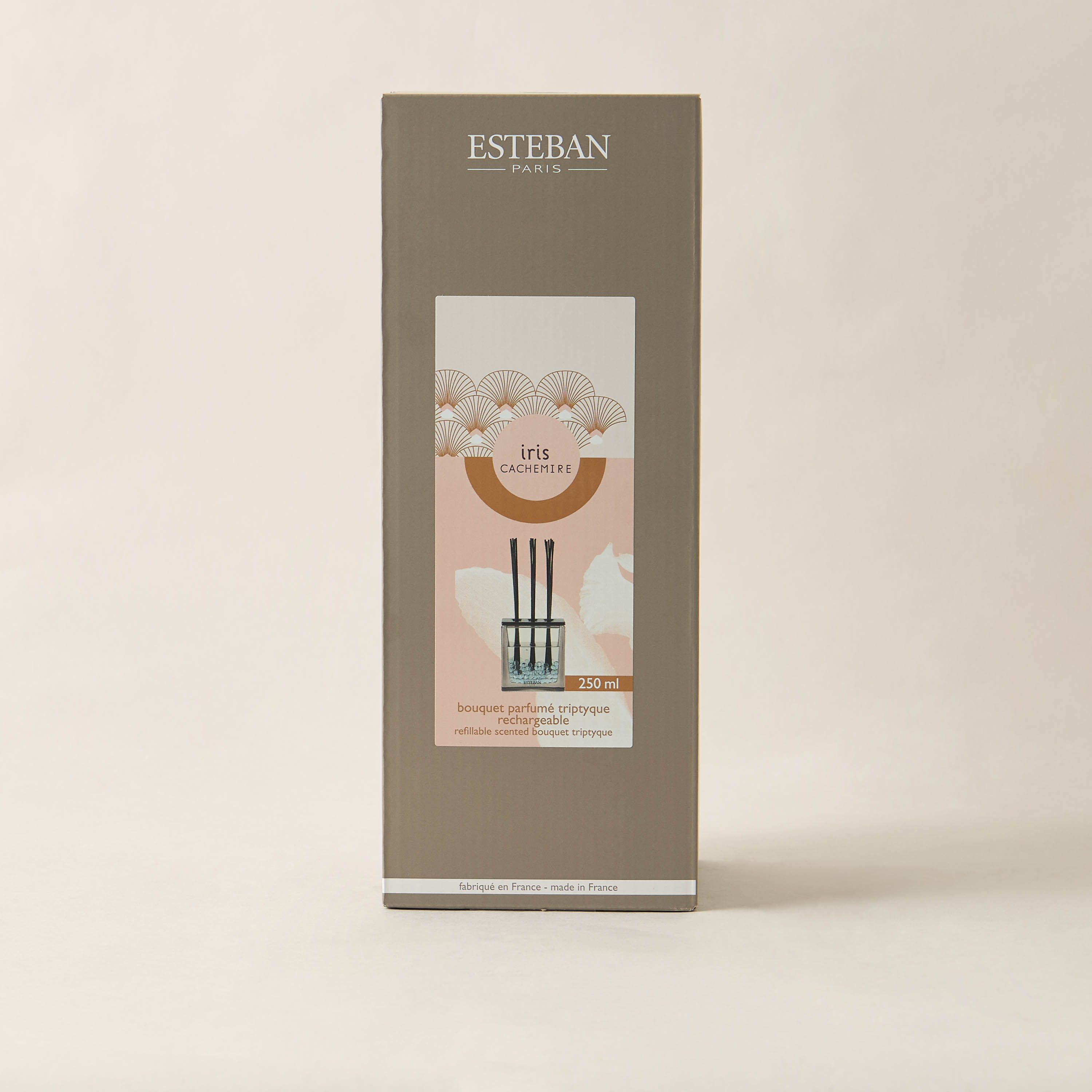Esteban Iris Cachemire Scented Reed Diffuser Set - 250 ml-household-homefragrance-reeddiffusers-image-4