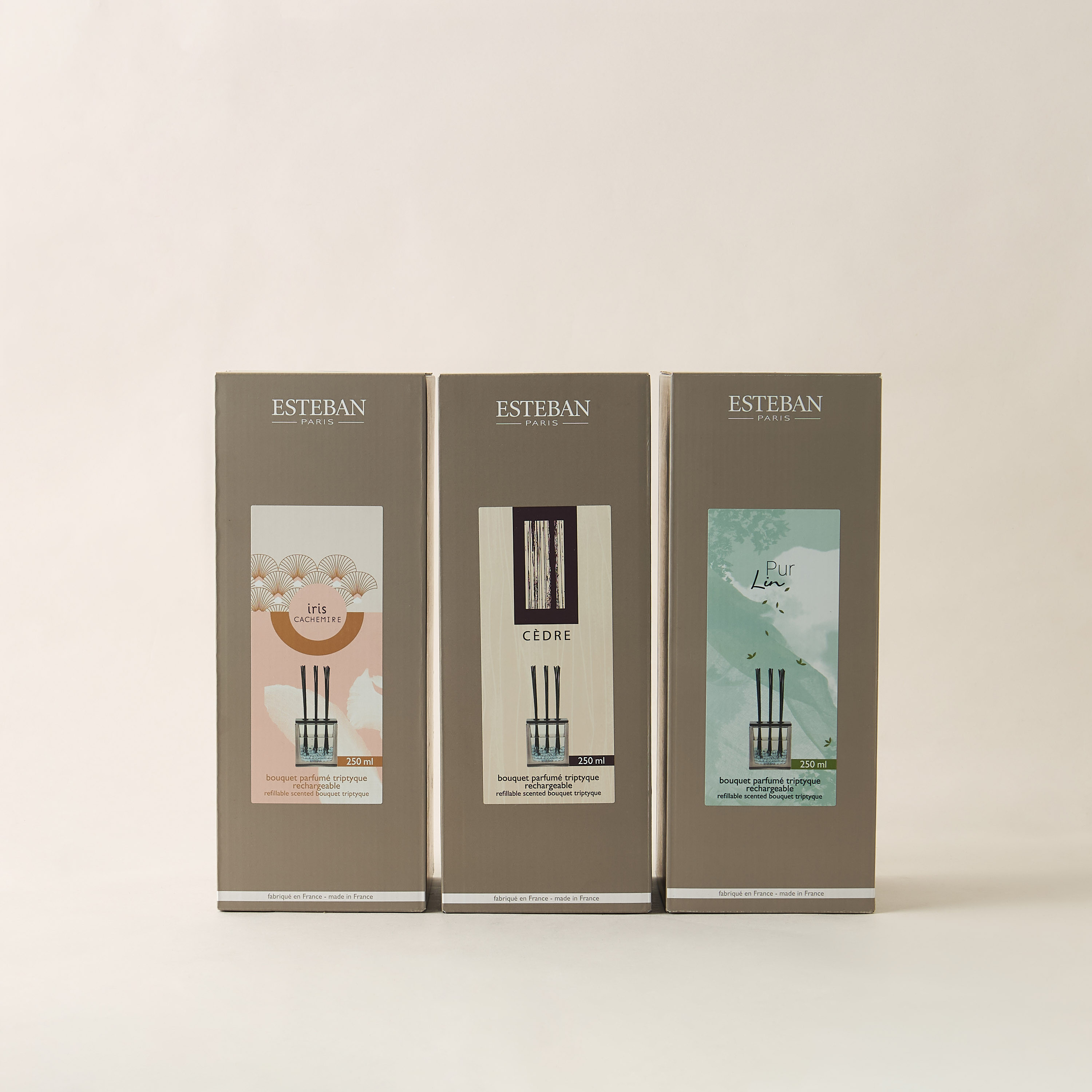 Esteban Pur Lin Scented Reed Diffuser Set - 250 ml-household-homefragrance-reeddiffusers-image-5