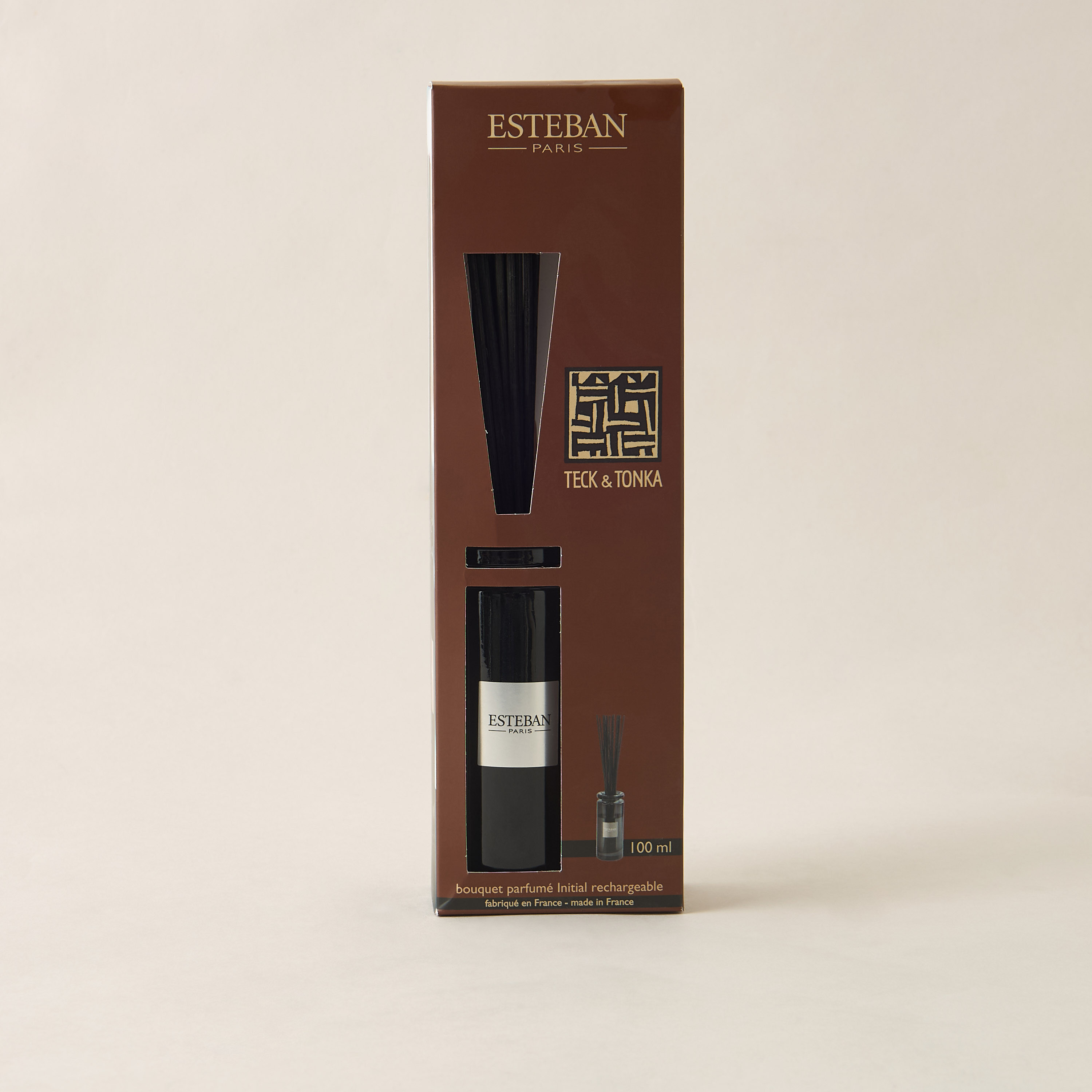 Esteban Teck and Tonka Scented Reed Diffuser Set - 100 ml-household-homefragrance-fragranceoilsandessence-image-4