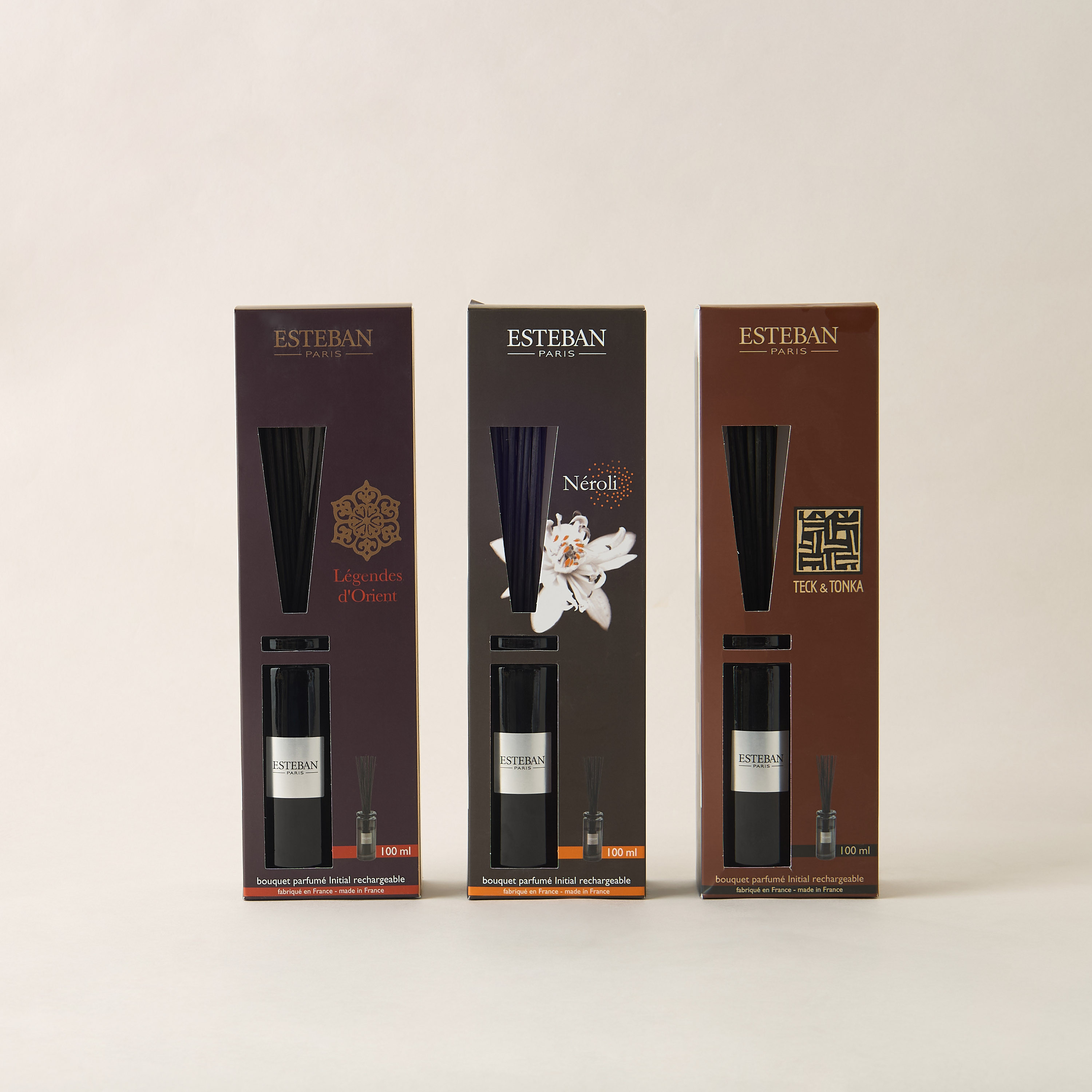 Esteban Teck and Tonka Scented Reed Diffuser Set - 100 ml-household-homefragrance-fragranceoilsandessence-image-5
