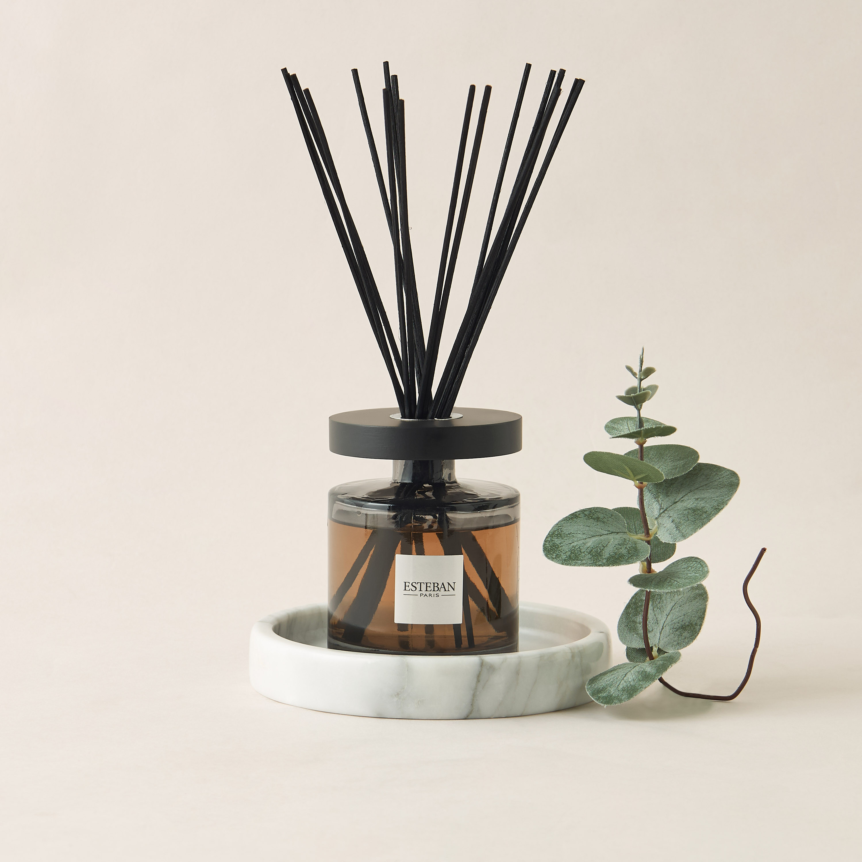 Esteban Teck and Tonka Scented Reed Diffuser Set - 200 ml-household-homefragrance-reeddiffusers-image-1
