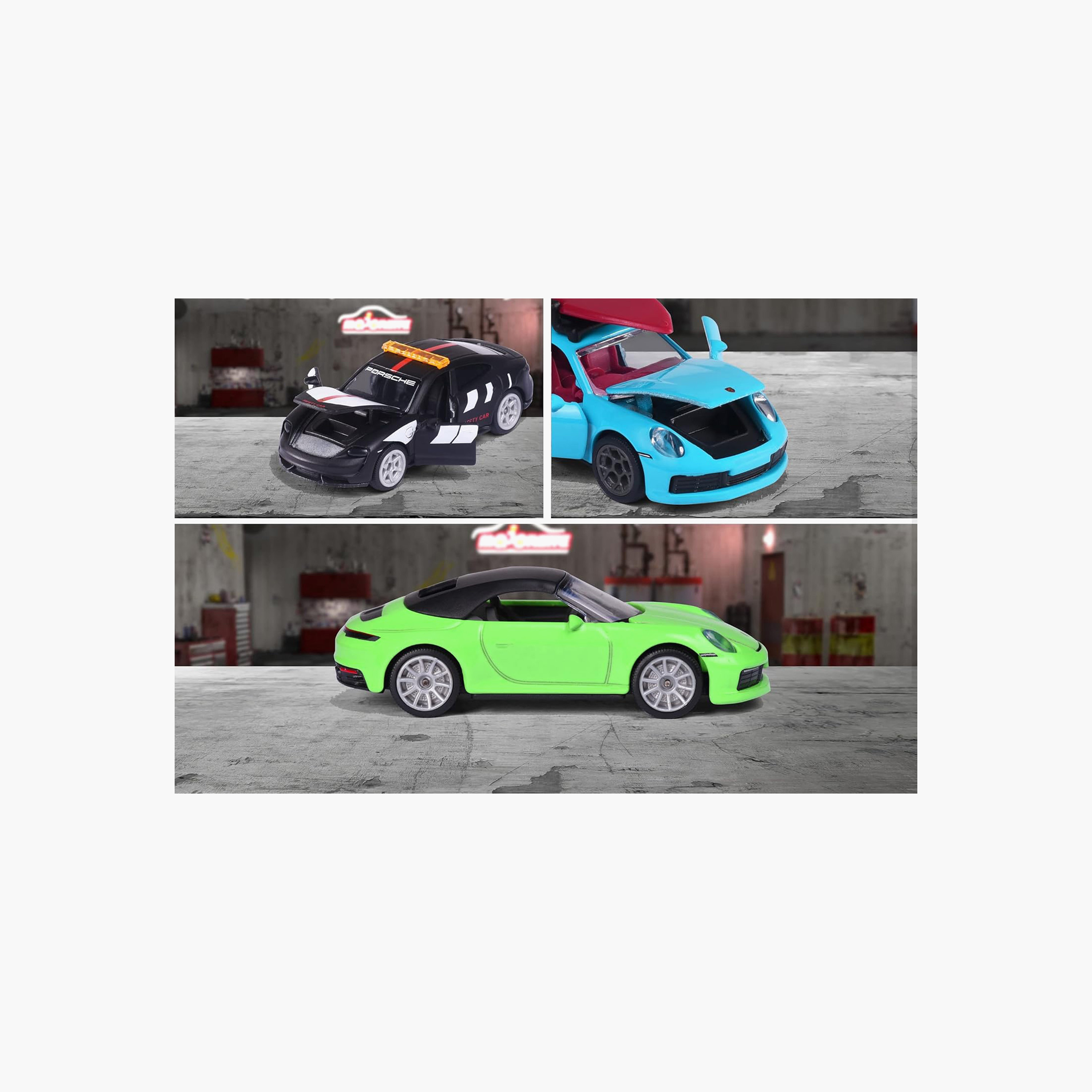 Pack of 6 Majorette Assorted Porsche Deluxe Diecast Car-toys-playvehicles-diecastcars-image-5