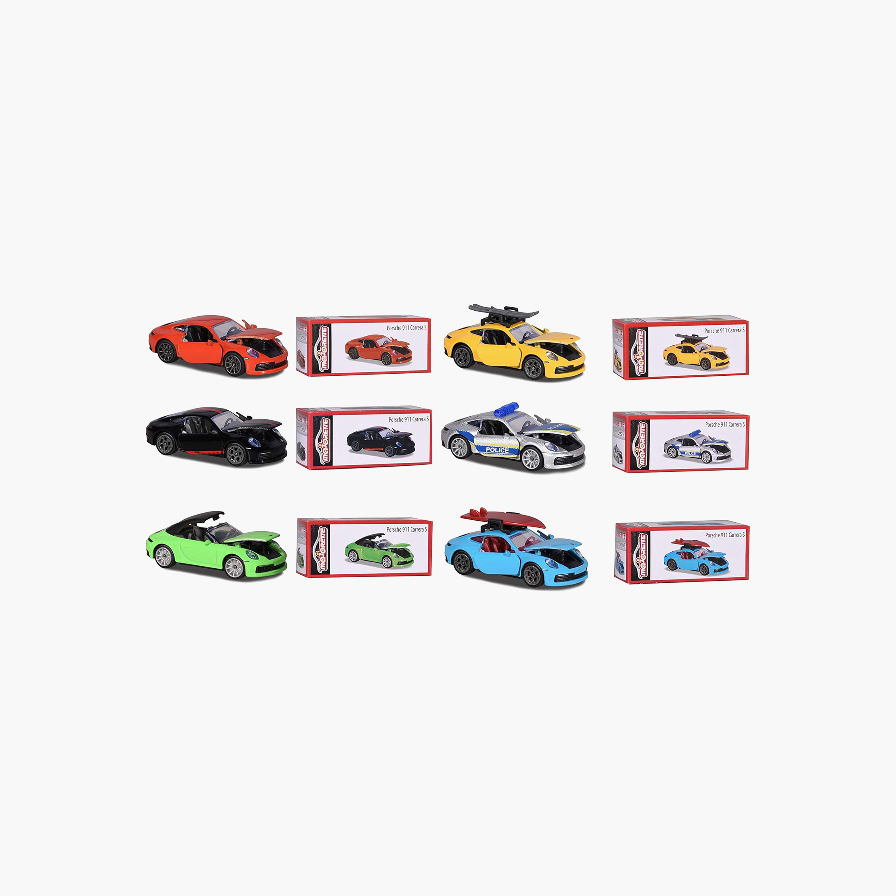 Pack of 6 Majorette Assorted Porsche Deluxe Diecast Car-toys-playvehicles-diecastcars-image-8