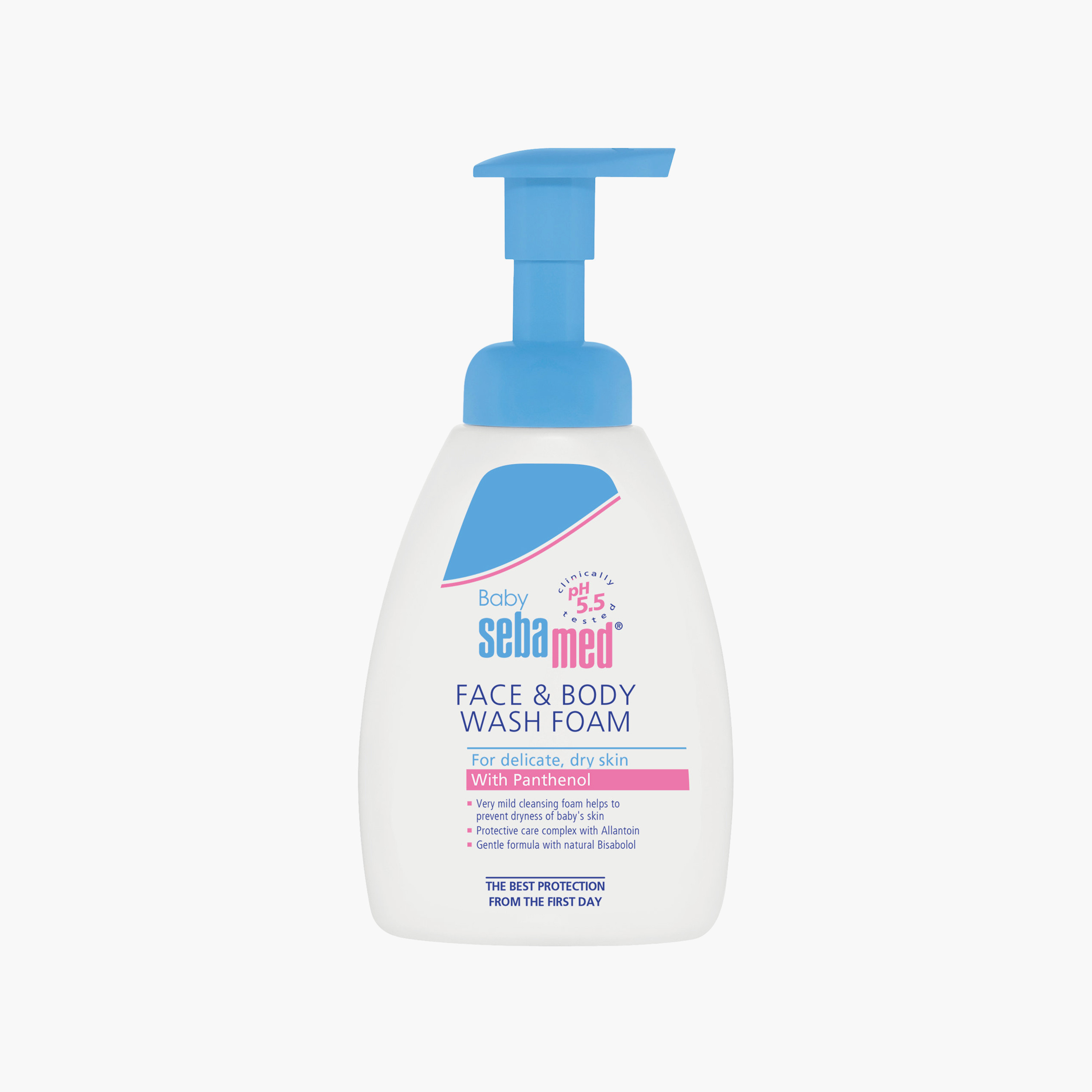 Sebamed Baby Face & Body Wash Foam - 400 ml-baby-bathandcare-hairbodyskincare-bodywashandsoaps-image-1