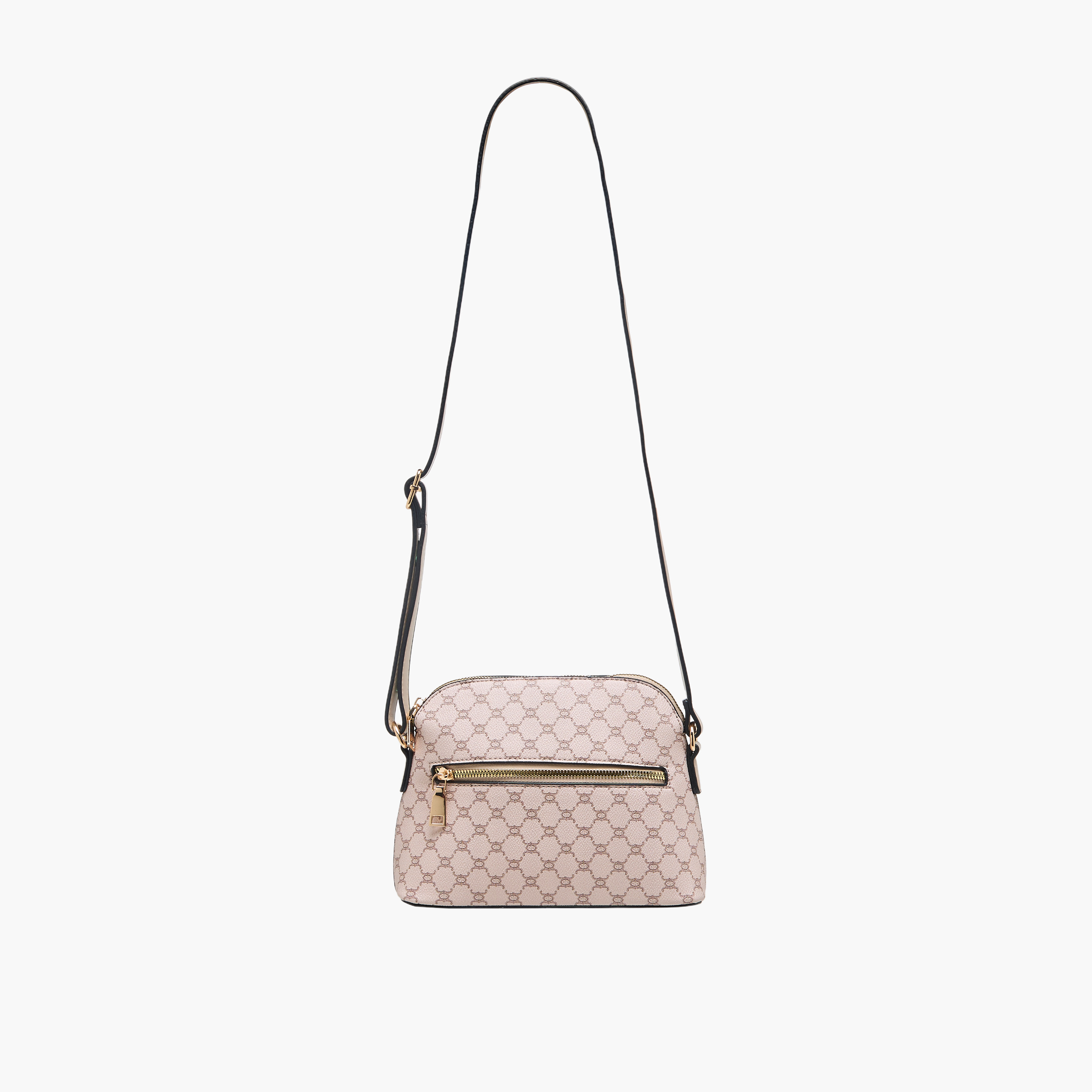 شنطة كروس بودي بسحاب إغلاق وطبعات مونوجرام من أدور توم-women-bagsandwallets-handbags-image-3