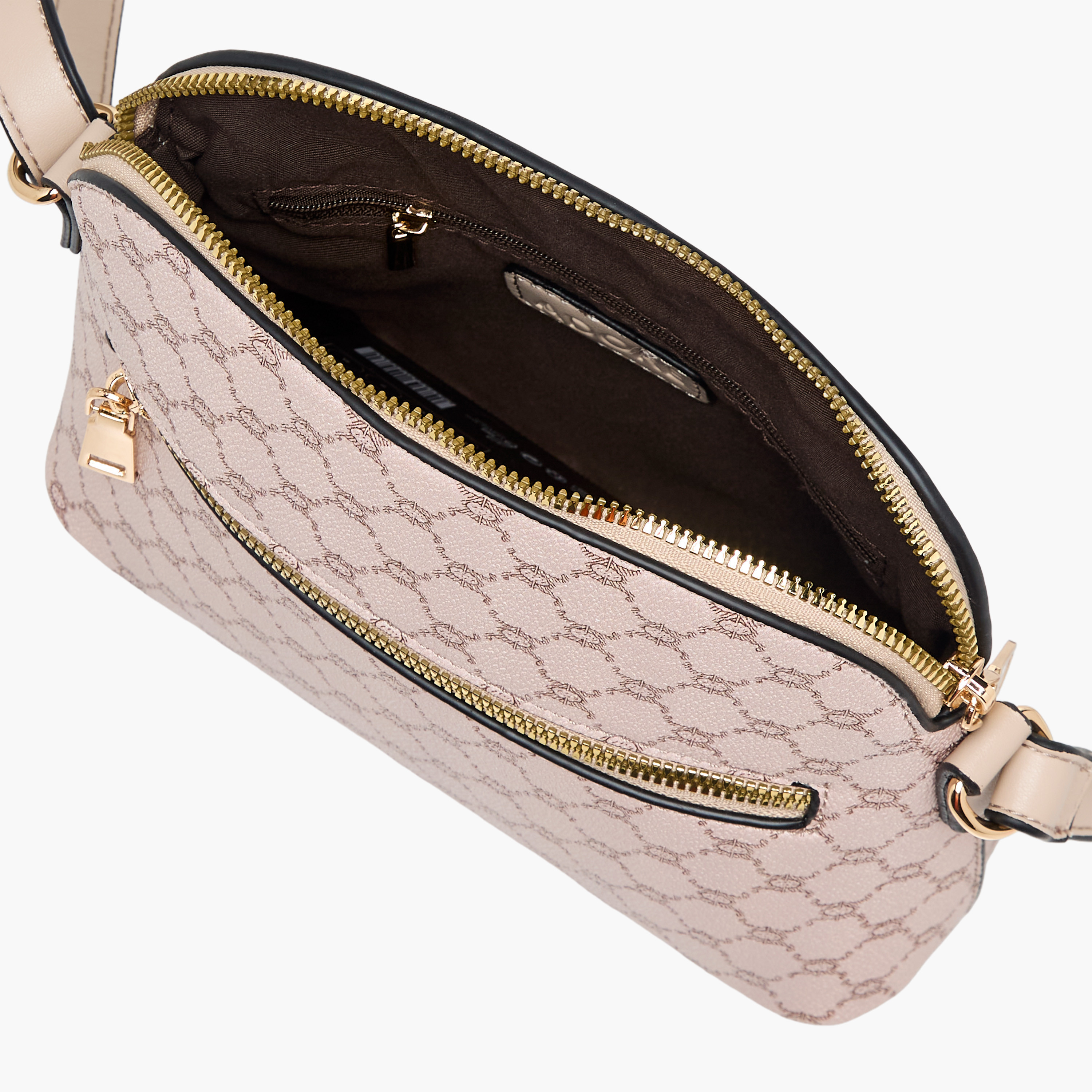 شنطة كروس بودي بسحاب إغلاق وطبعات مونوجرام من أدور توم-women-bagsandwallets-handbags-image-8