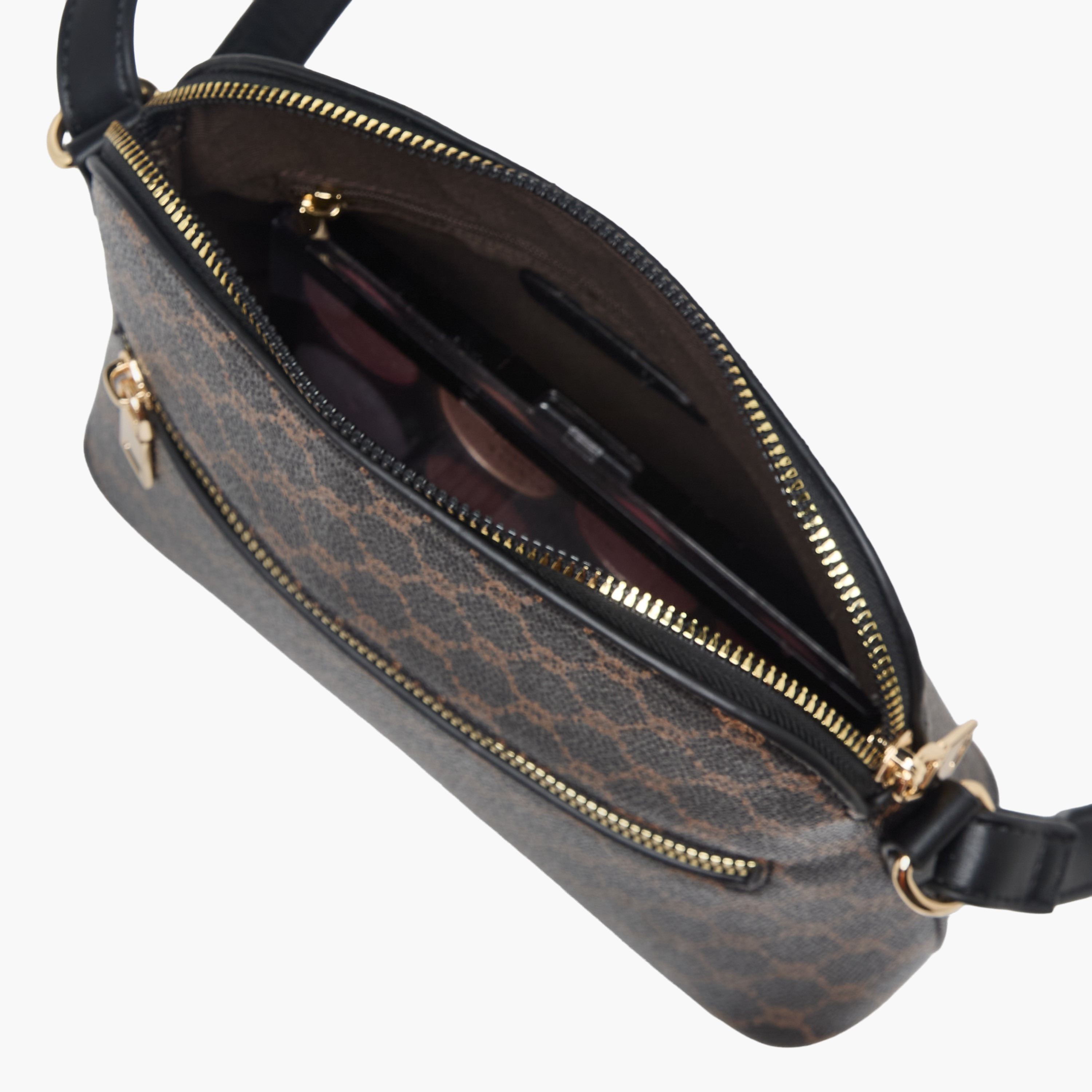 Adore Tom Monogram Print Crossbody Bag with Zip Closure-women-bagsandwallets-handbags-image-8