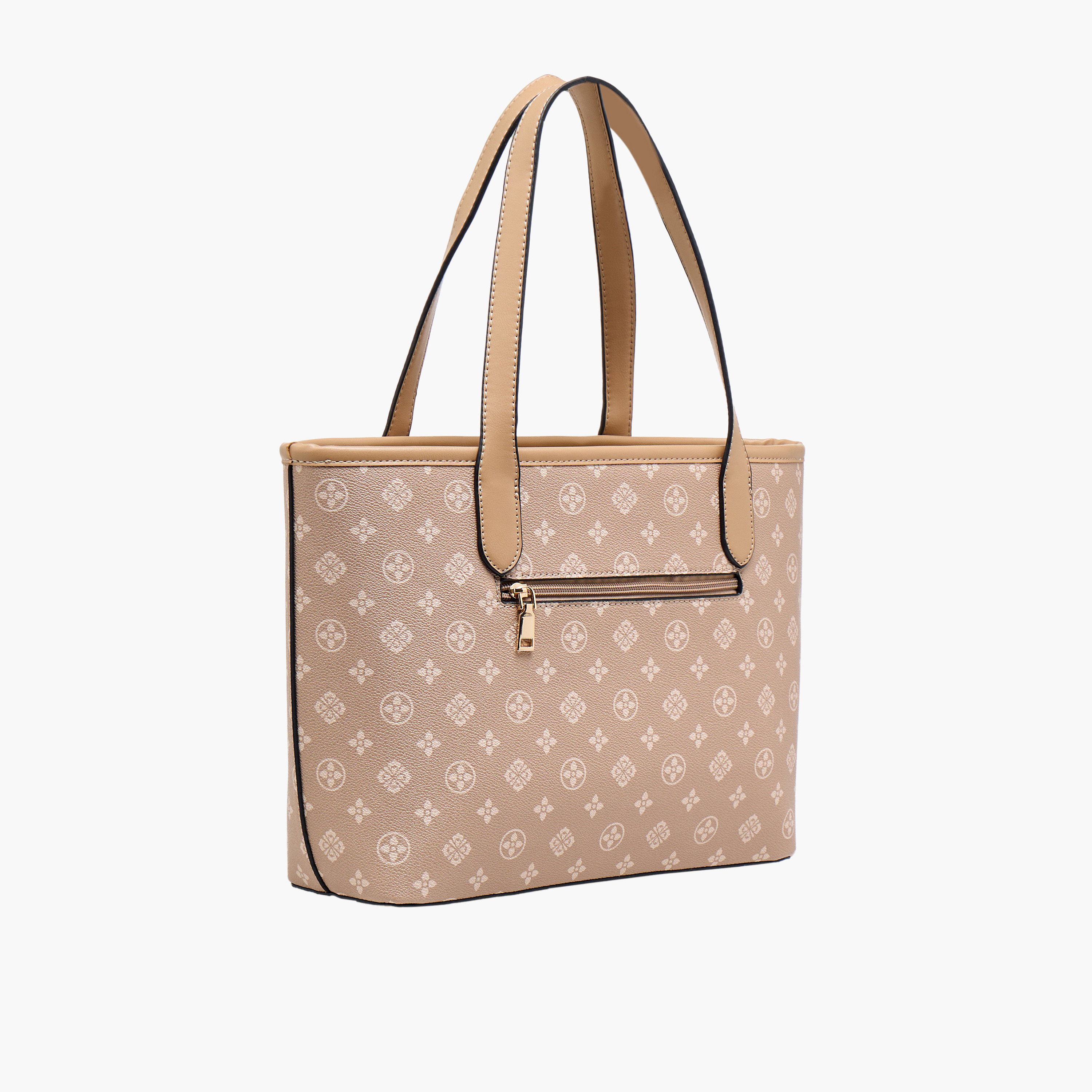 شنطة توت بمقابض مزدوجة وطبعات مونوجرام من أدور توم-women-bagsandwallets-handbags-image-4