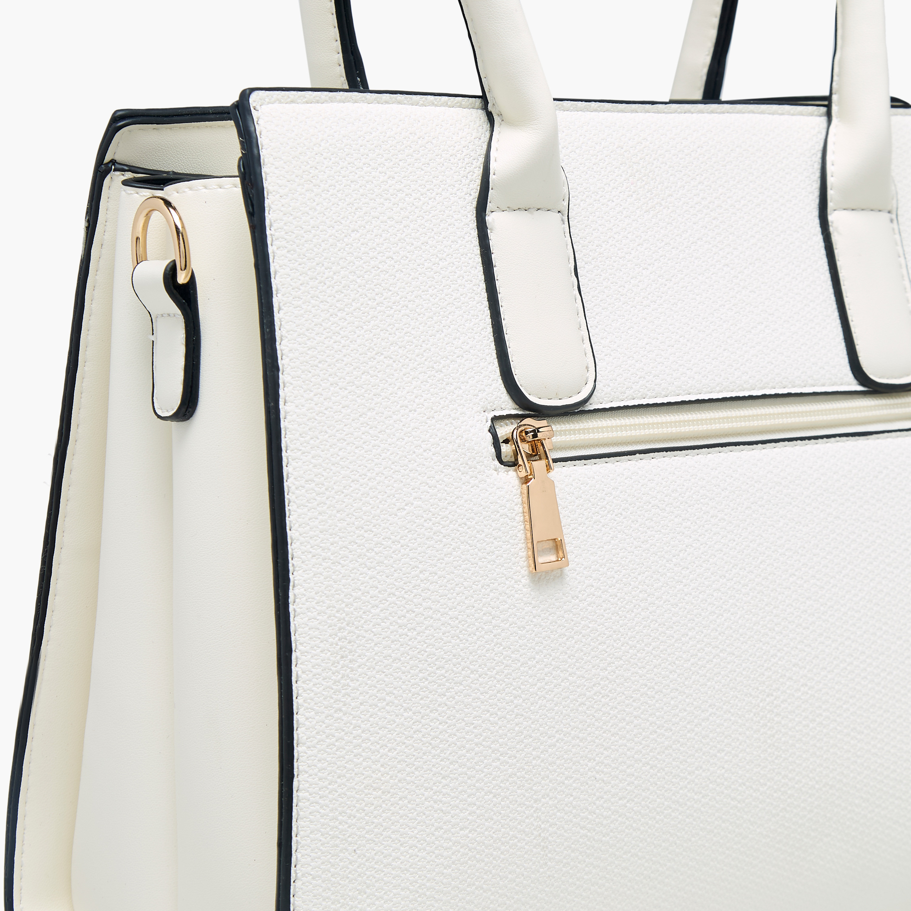 Adore Tom Scarf Accent Tote Bag with Pouch-women-bagsandwallets-handbags-image-5