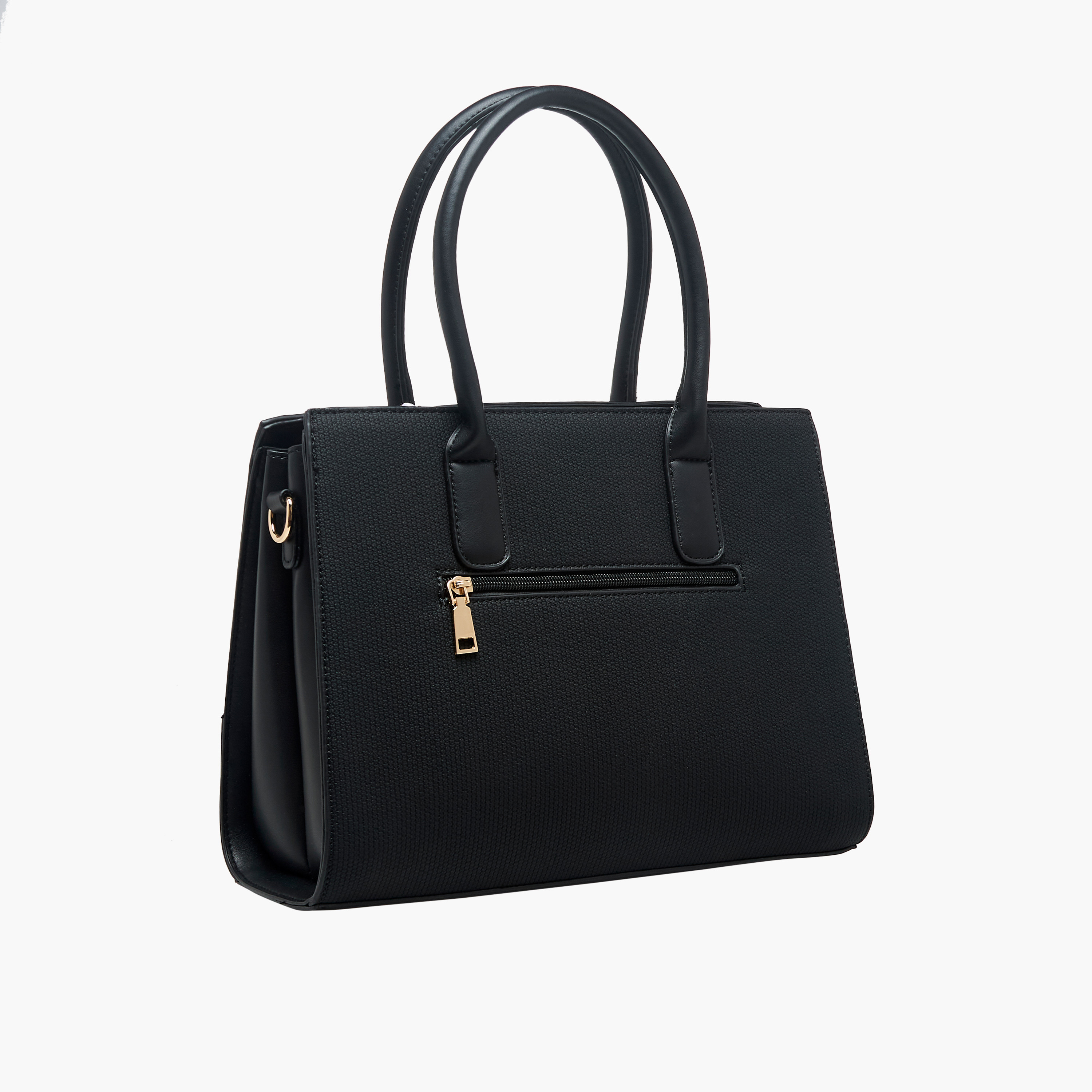 Adore Tom Scarf Accent Tote Bag with Pouch-women-bagsandwallets-handbags-image-4